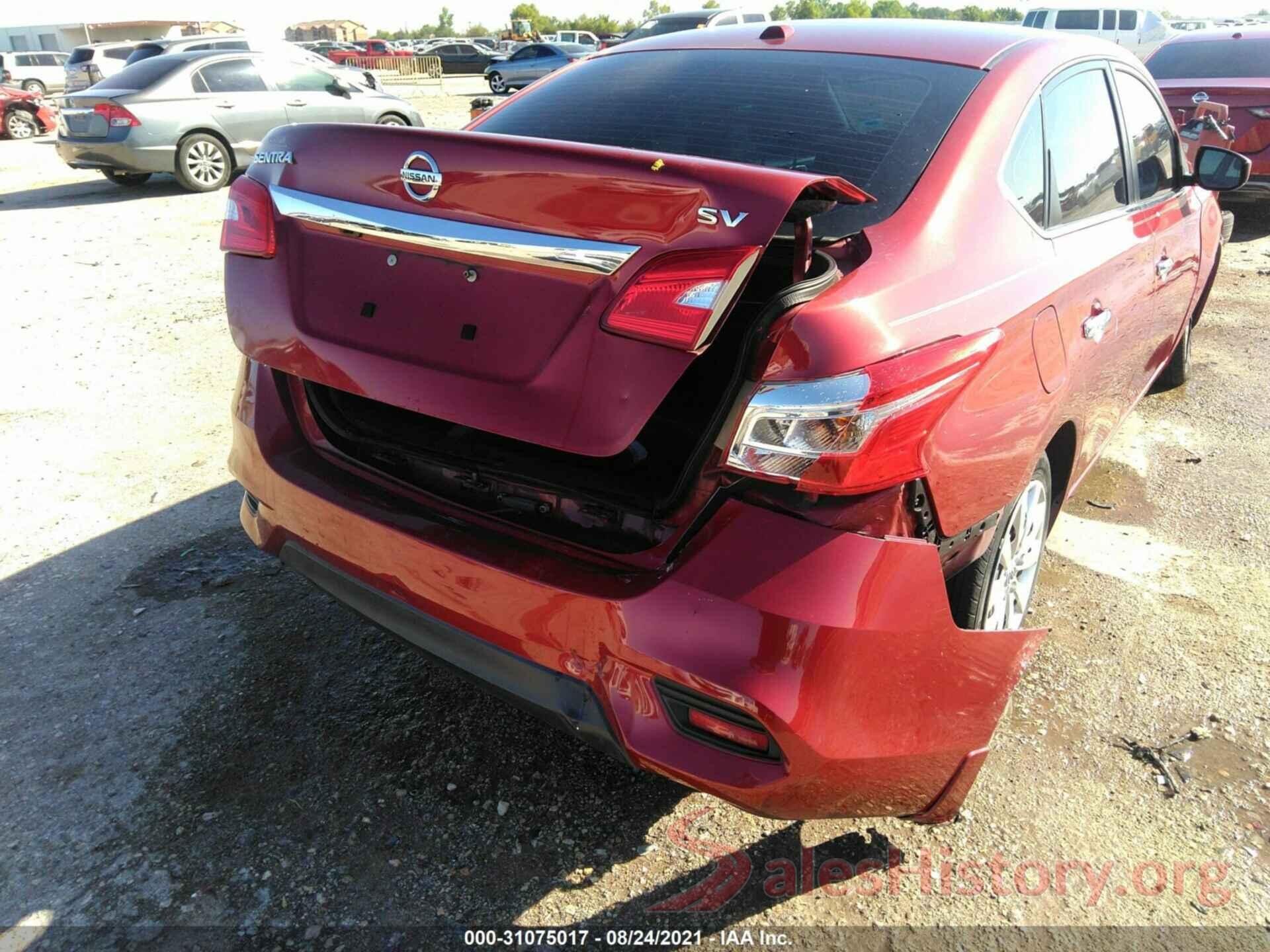 3N1AB7AP5GY252834 2016 NISSAN SENTRA