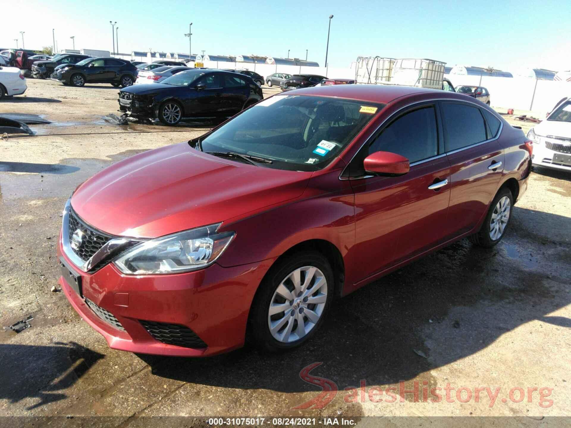 3N1AB7AP5GY252834 2016 NISSAN SENTRA