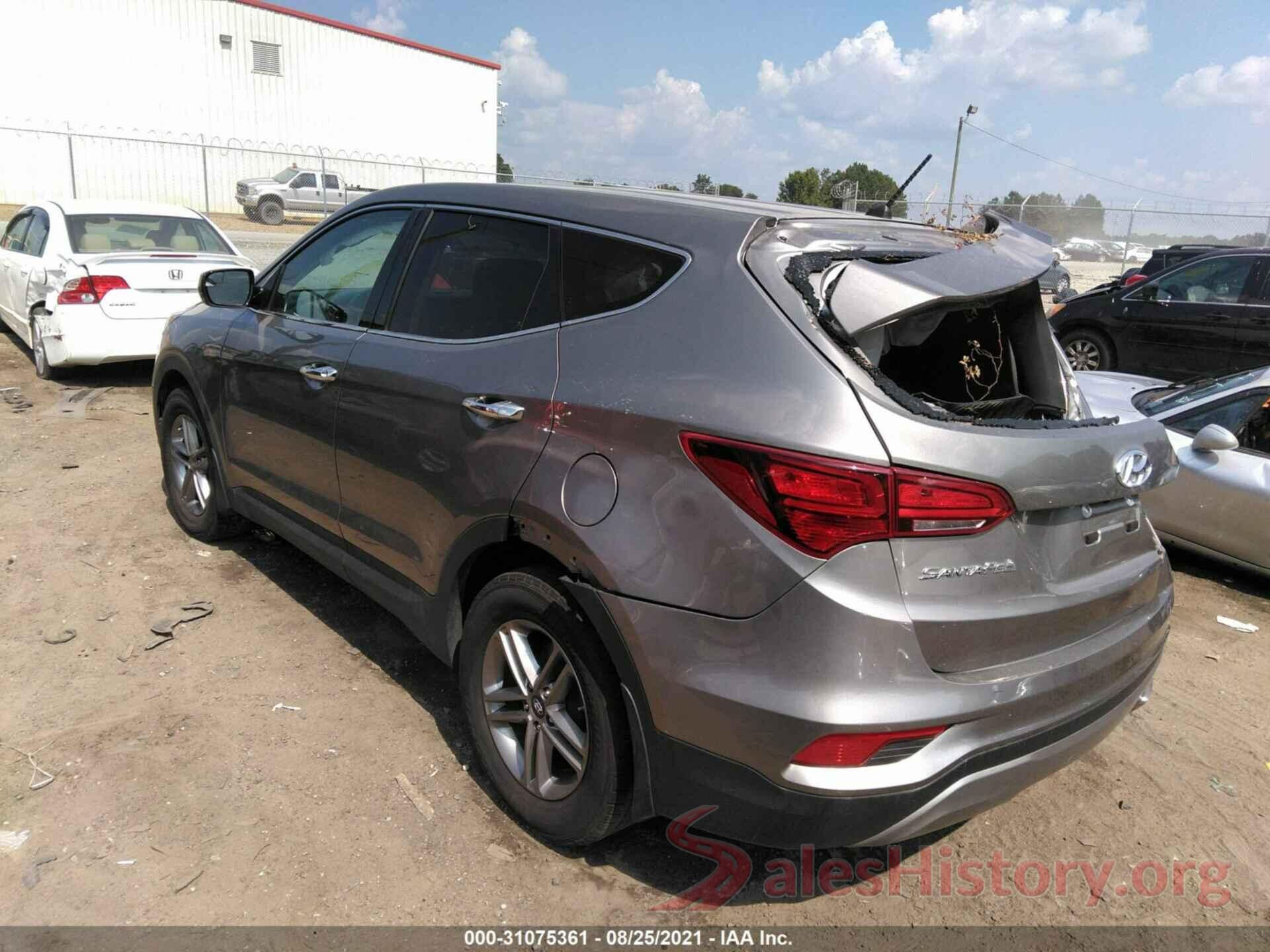 5NMZTDLB1JH081451 2018 HYUNDAI SANTA FE SPORT