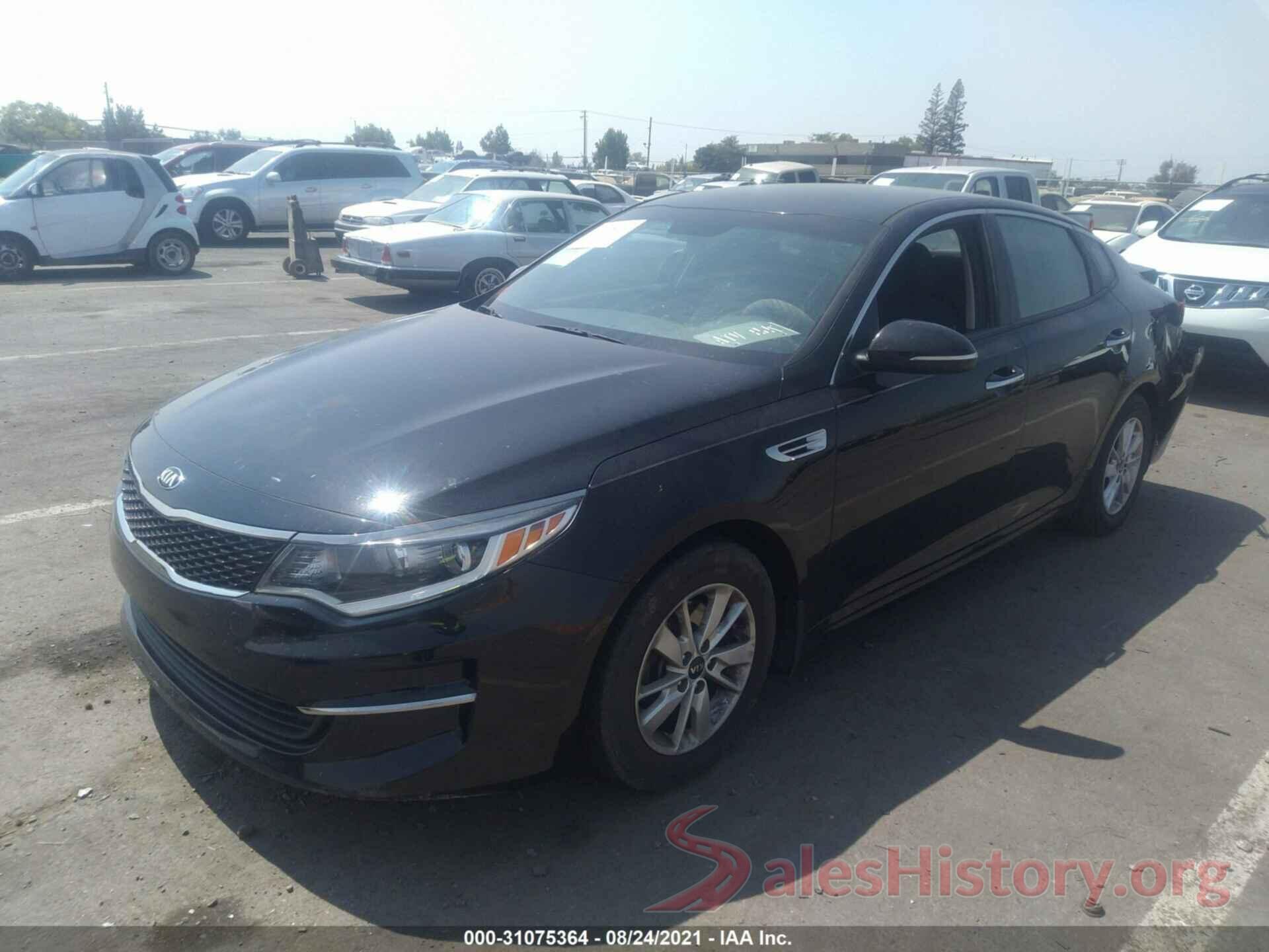 5XXGT4L33GG028502 2016 KIA OPTIMA