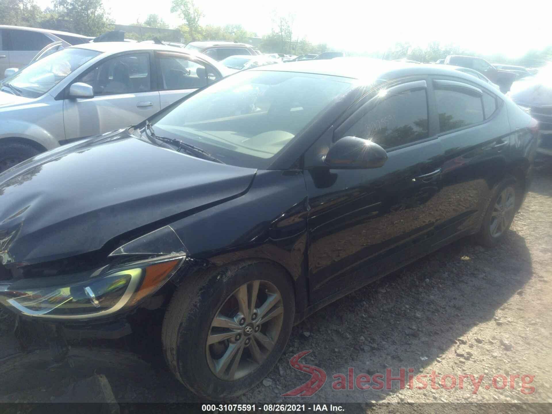 KMHD74LF3HU210533 2017 HYUNDAI ELANTRA