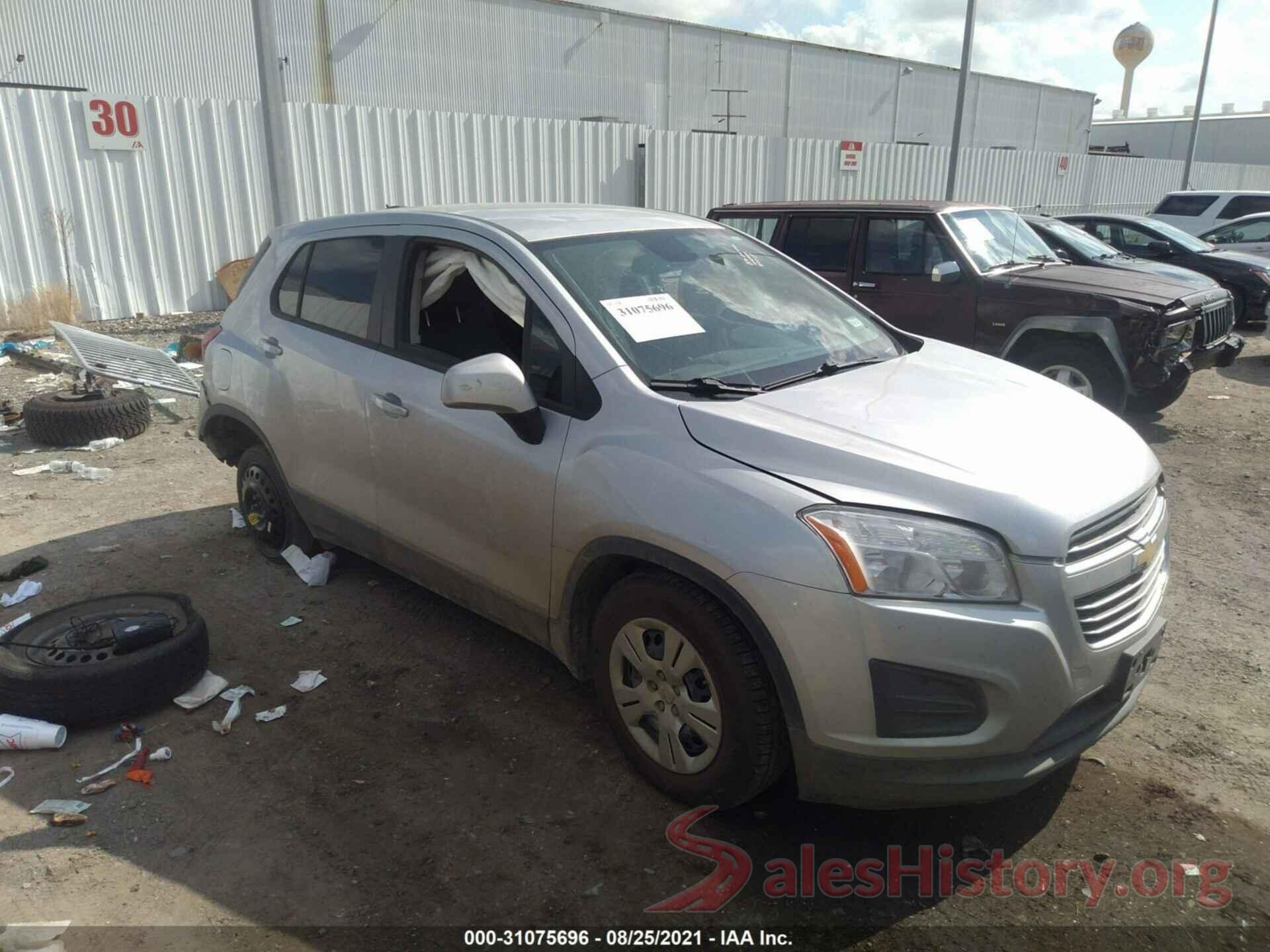 KL7CJKSBXGB652382 2016 CHEVROLET TRAX