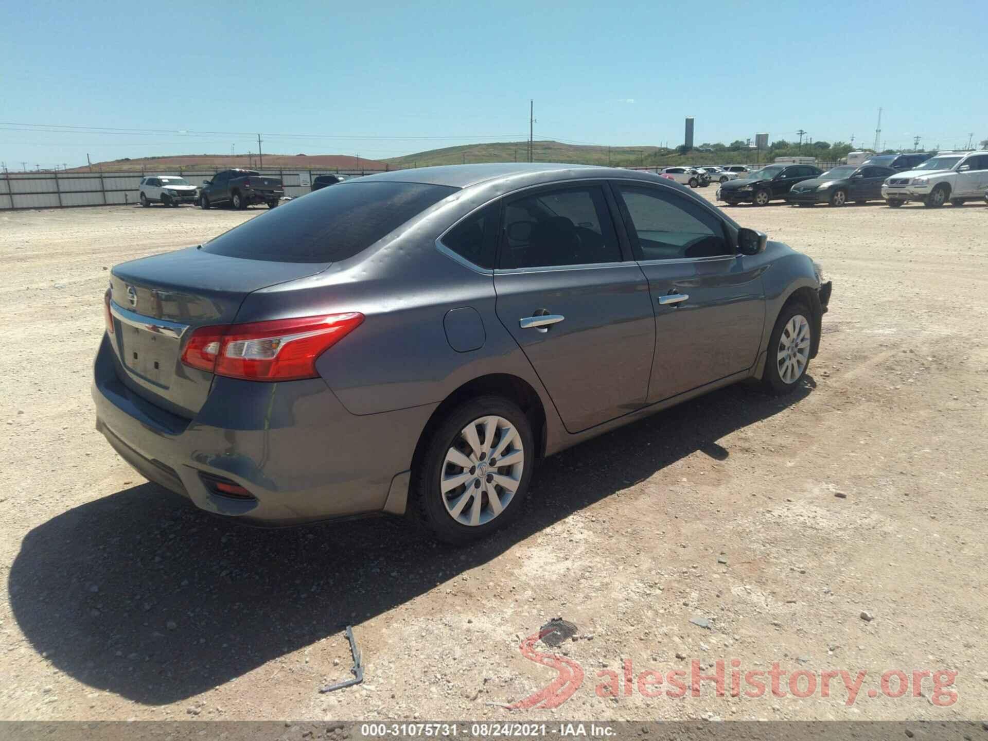 3N1AB7AP0GY296711 2016 NISSAN SENTRA