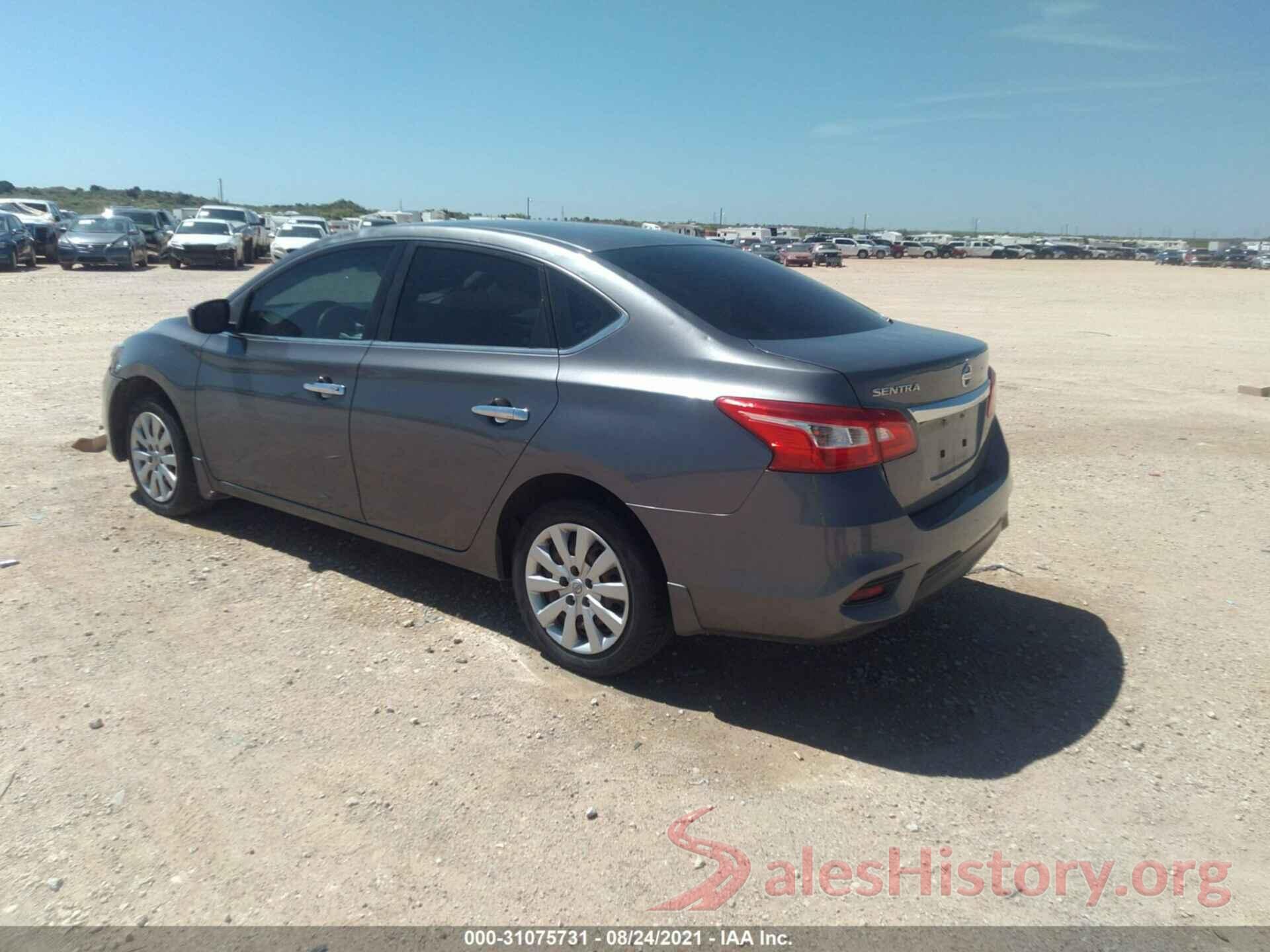 3N1AB7AP0GY296711 2016 NISSAN SENTRA