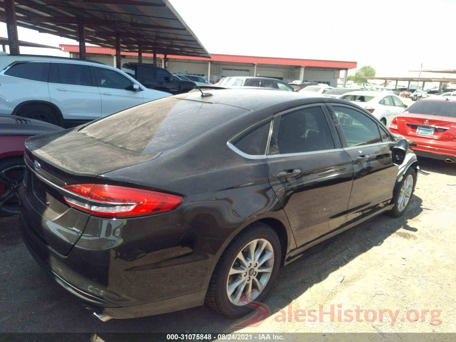 3FA6P0H70HR399288 2017 FORD FUSION