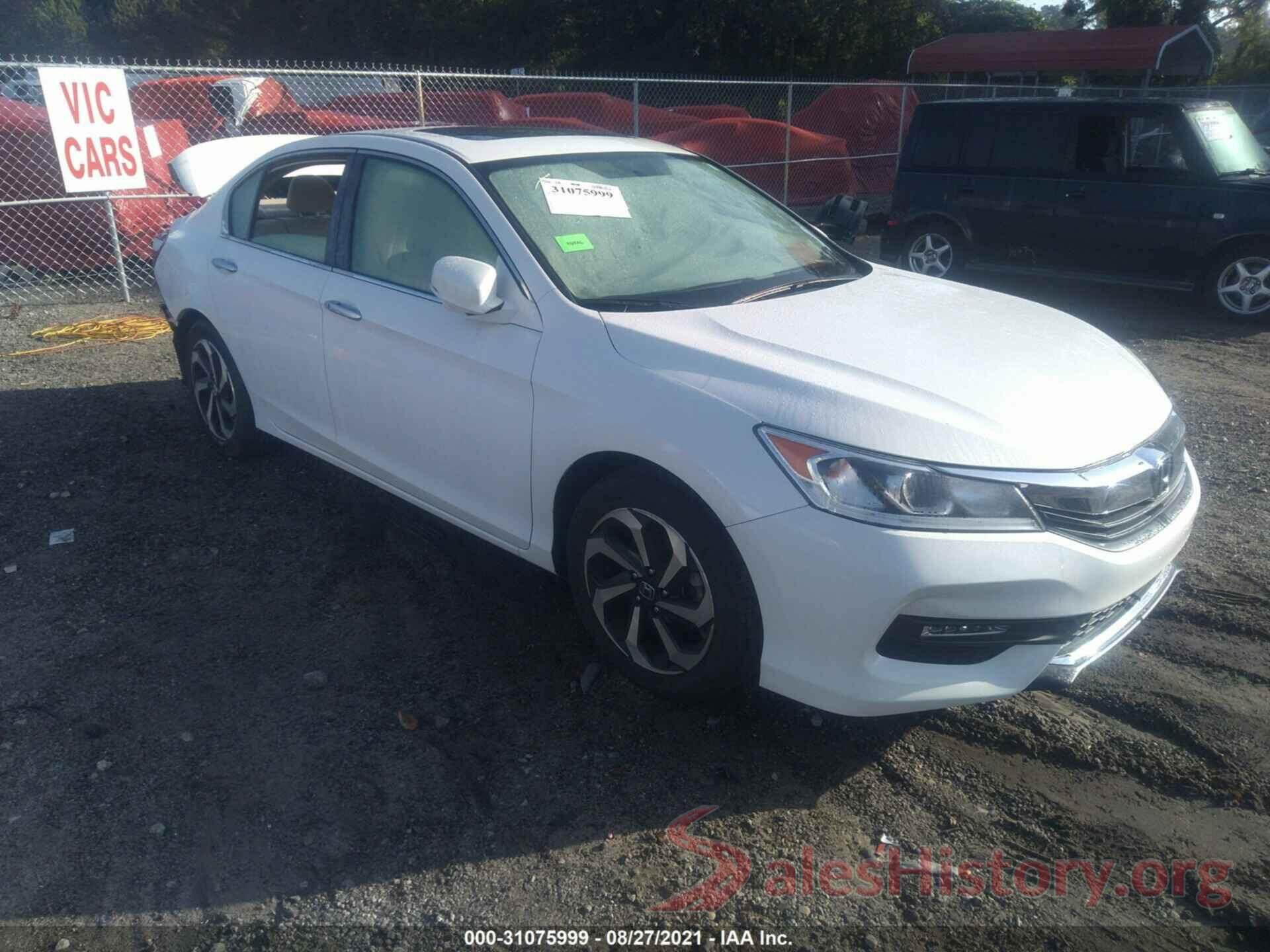 1HGCR2F79GA208600 2016 HONDA ACCORD SEDAN