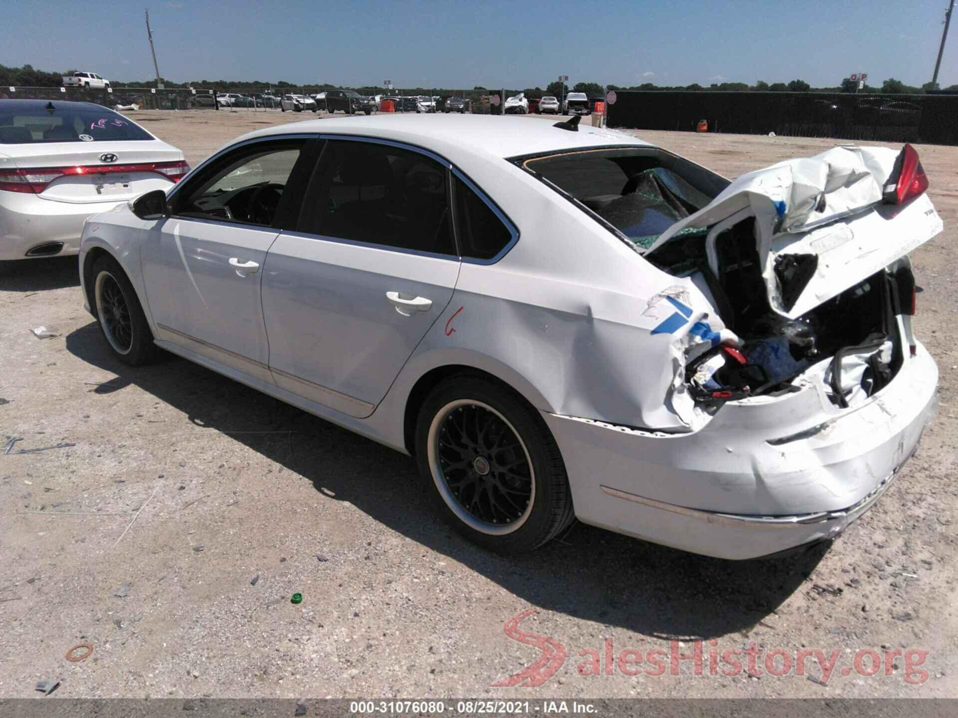 1VWBT7A39GC028323 2016 VOLKSWAGEN PASSAT