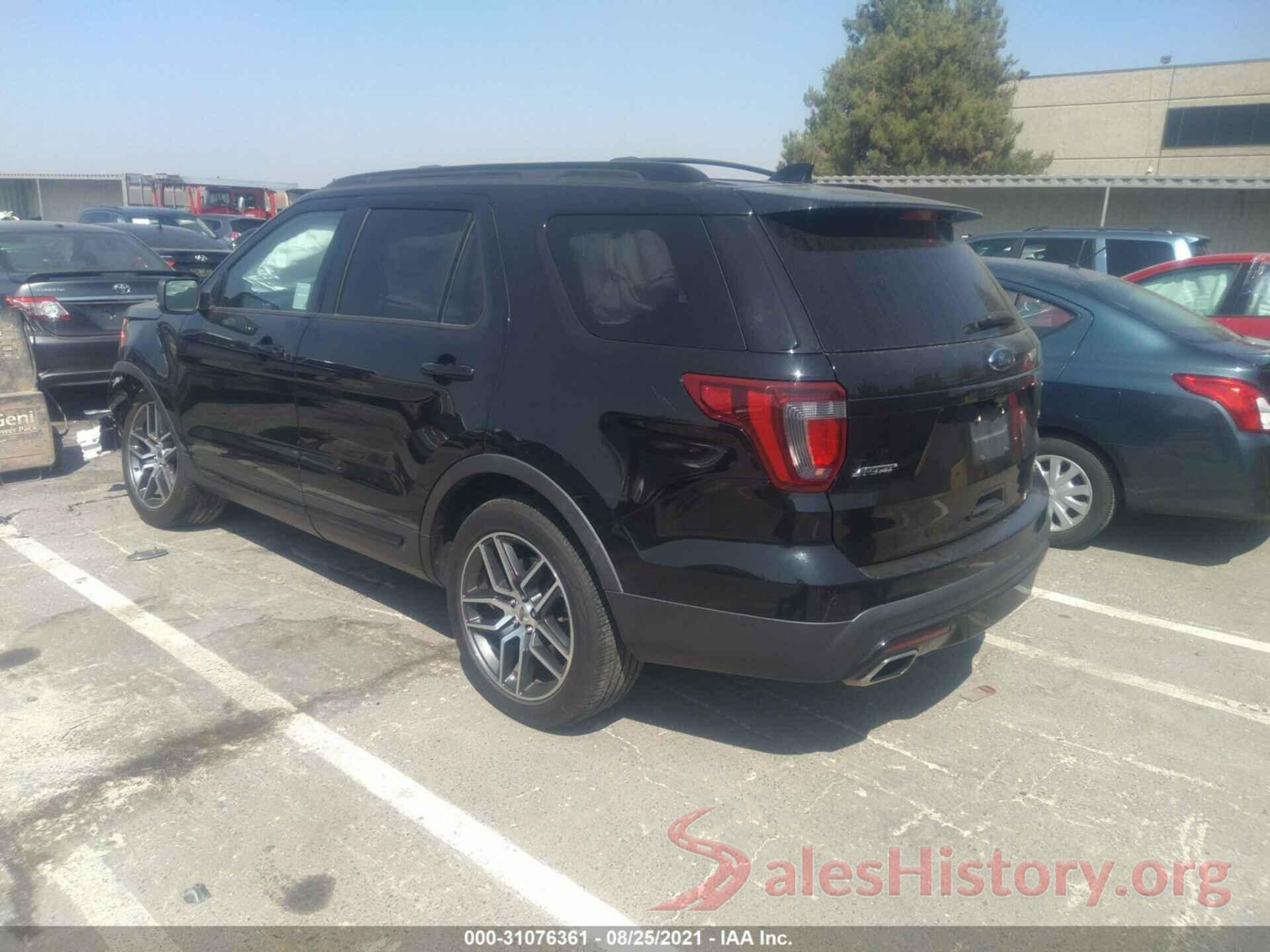 1FM5K8GT5GGB28116 2016 FORD EXPLORER