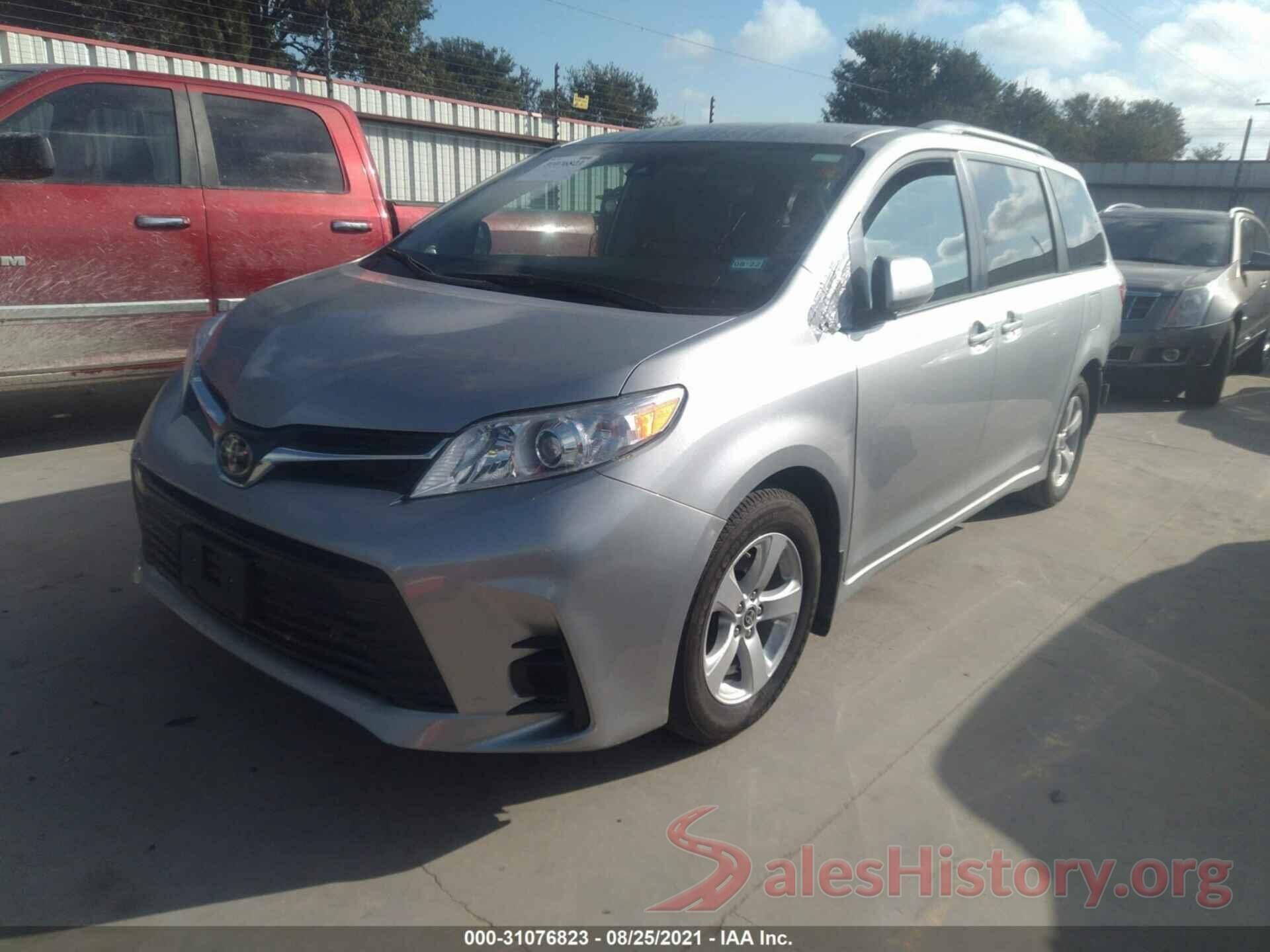 5TDKZ3DCXLS082194 2020 TOYOTA SIENNA