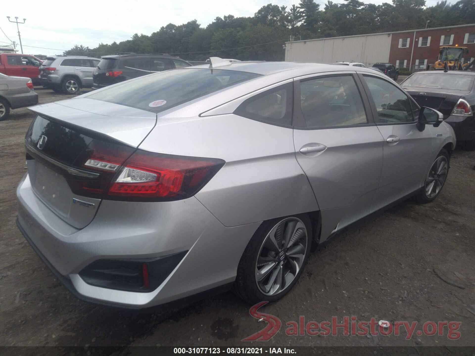 JHMZC5F19JC009922 2018 HONDA CLARITY PLUG-IN HYBRID