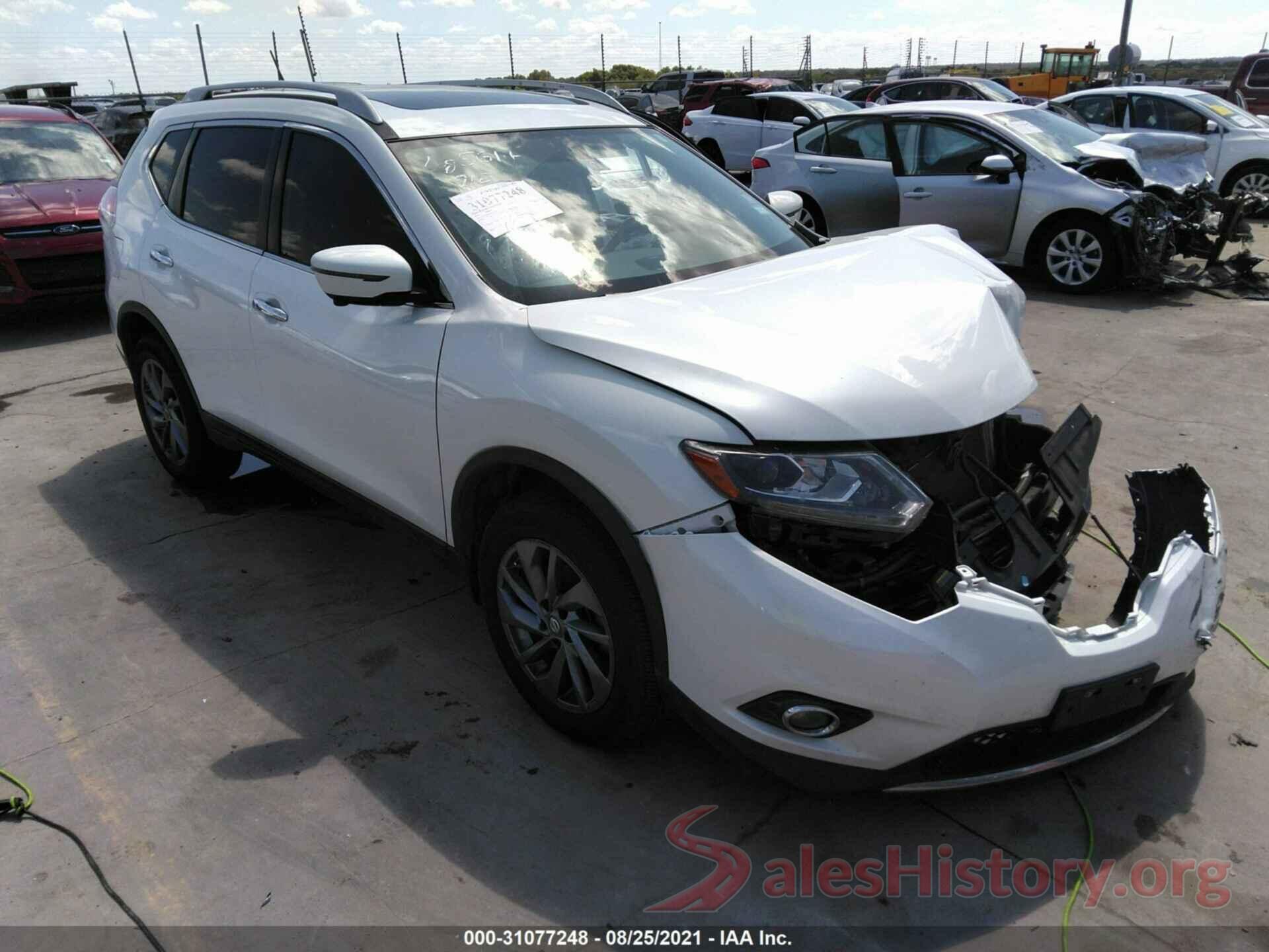 5N1AT2MV5GC760684 2016 NISSAN ROGUE