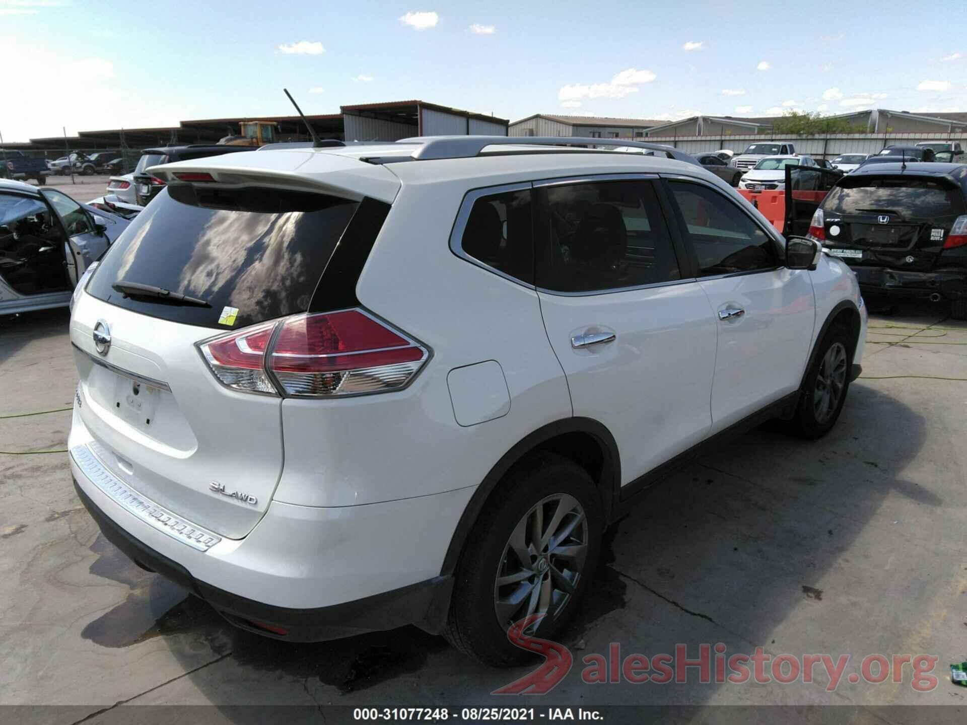 5N1AT2MV5GC760684 2016 NISSAN ROGUE