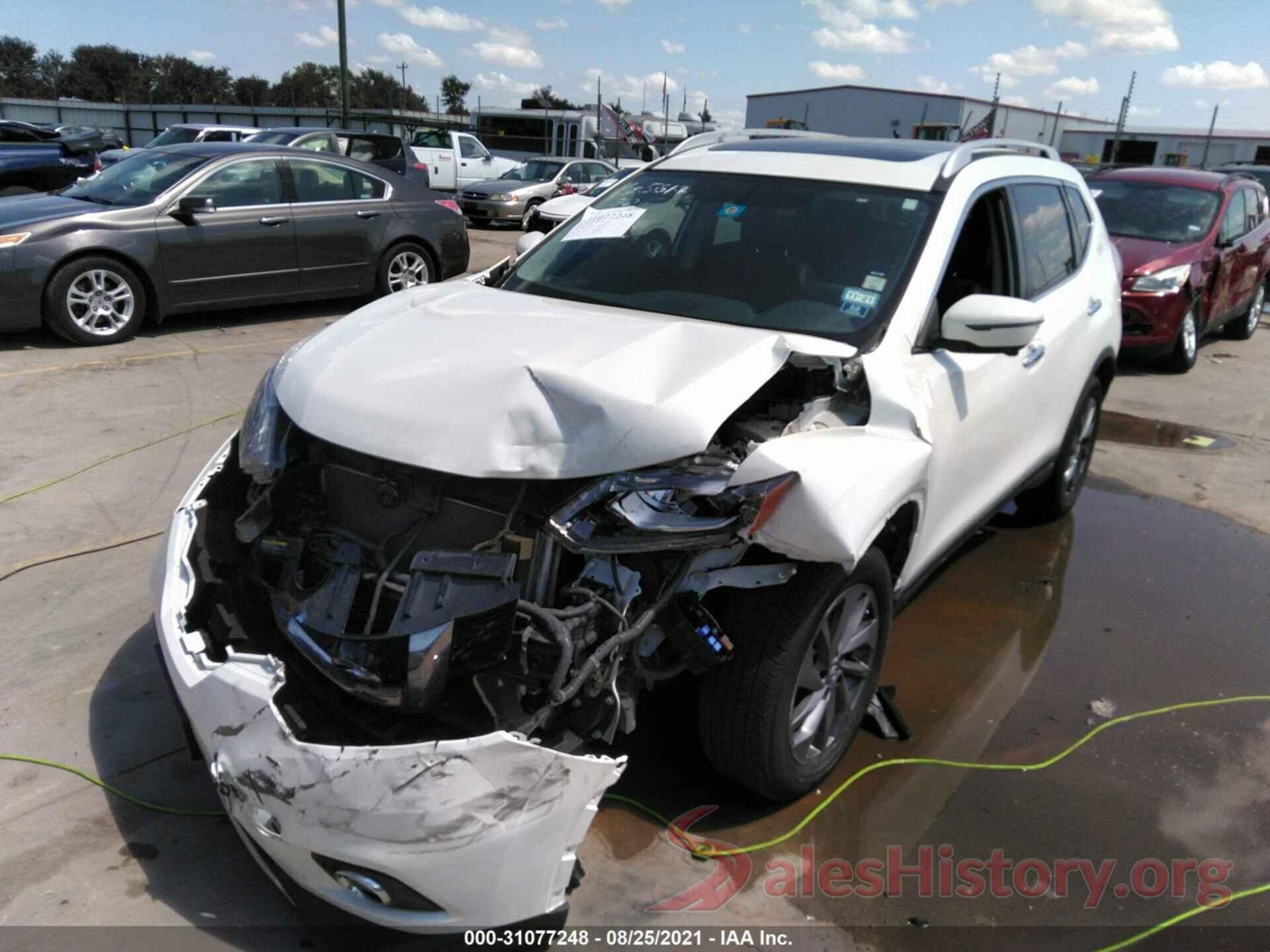 5N1AT2MV5GC760684 2016 NISSAN ROGUE