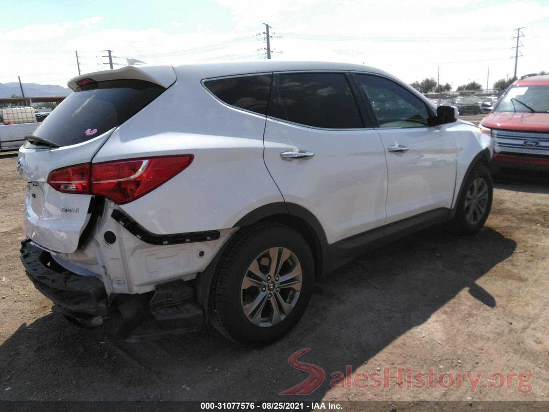 5XYZT3LB7GG346712 2016 HYUNDAI SANTA FE SPORT