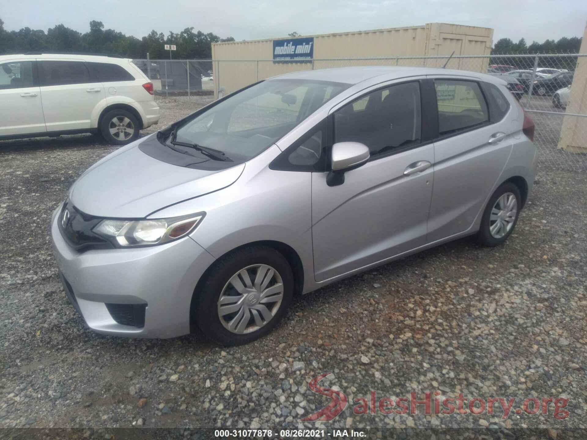 JHMGK5H59GX005638 2016 HONDA FIT