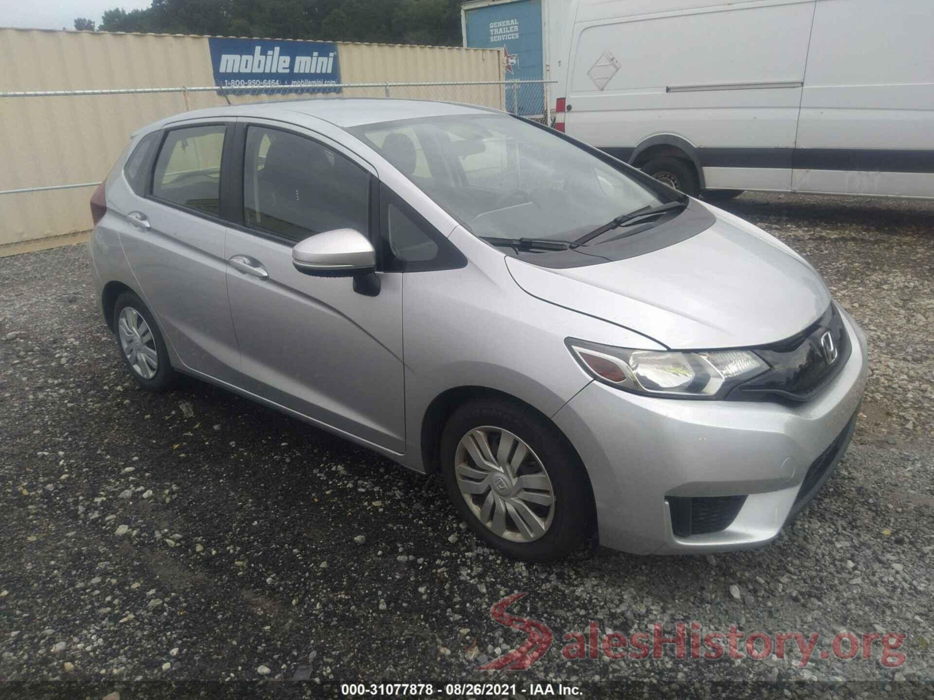 JHMGK5H59GX005638 2016 HONDA FIT