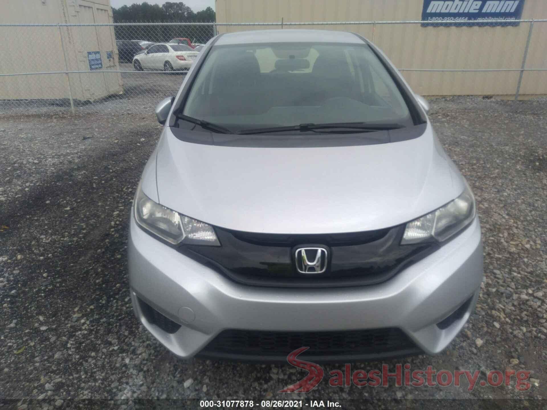 JHMGK5H59GX005638 2016 HONDA FIT