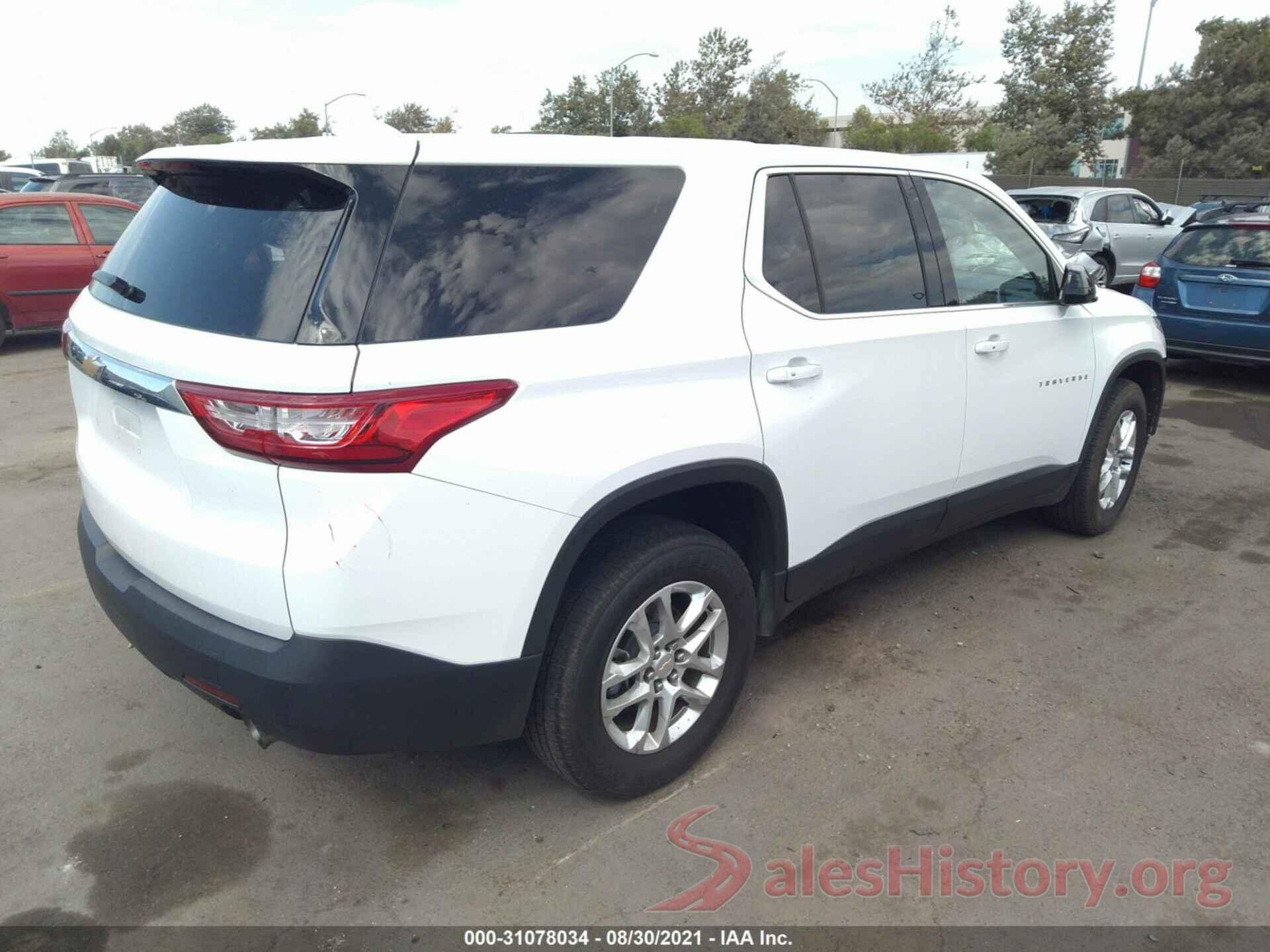 1GNERFKW6KJ148898 2019 CHEVROLET TRAVERSE