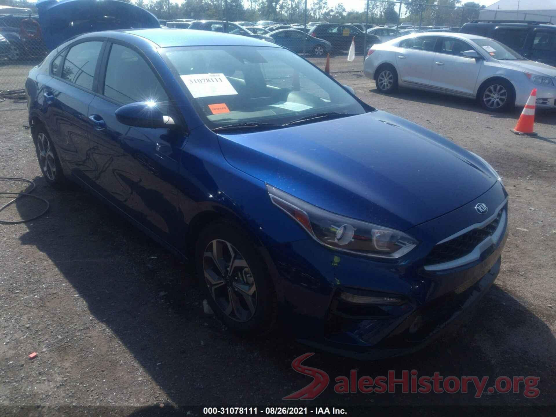 3KPF24AD6LE233793 2020 KIA FORTE