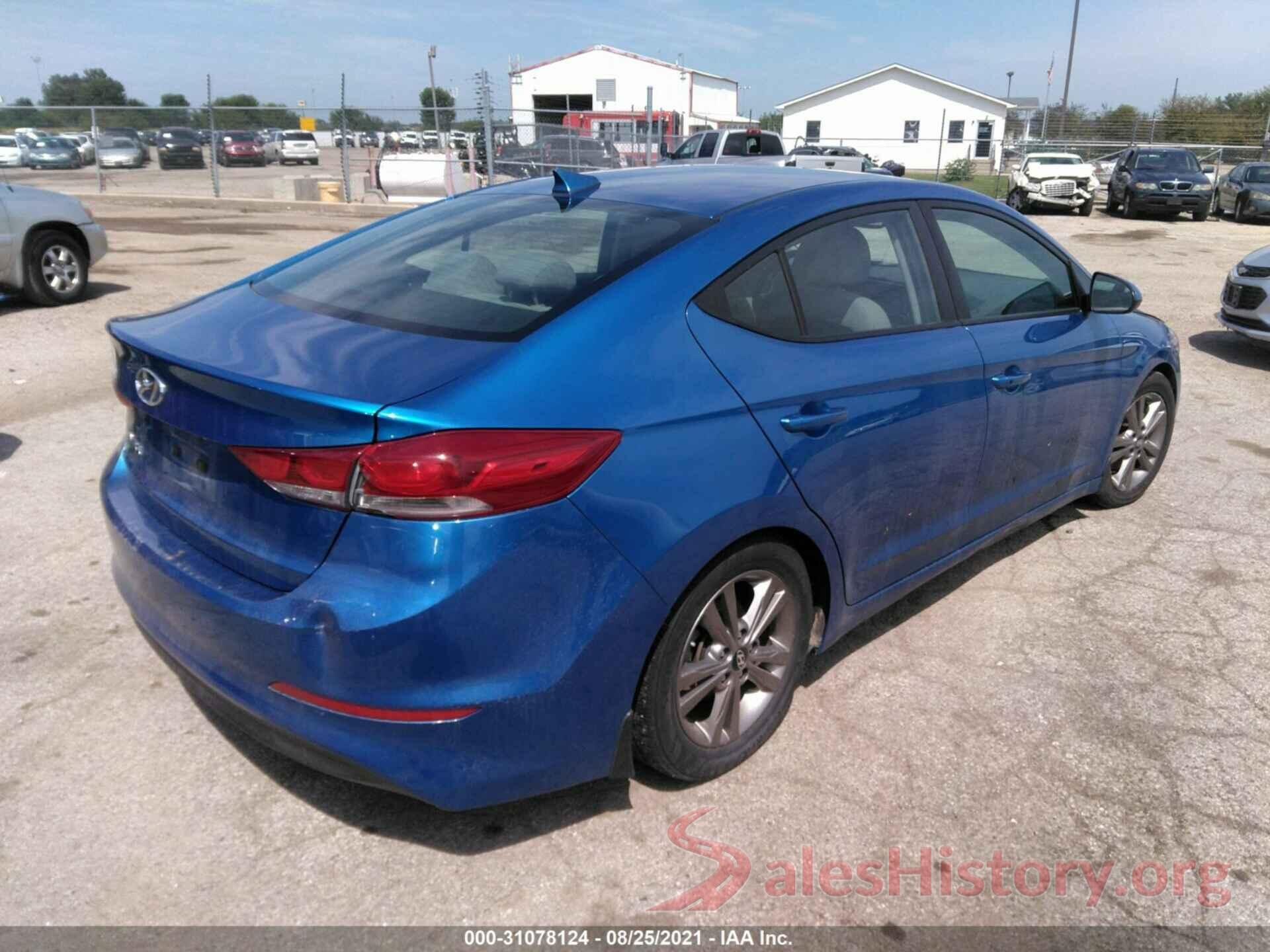 5NPD84LF8JH322326 2018 HYUNDAI ELANTRA