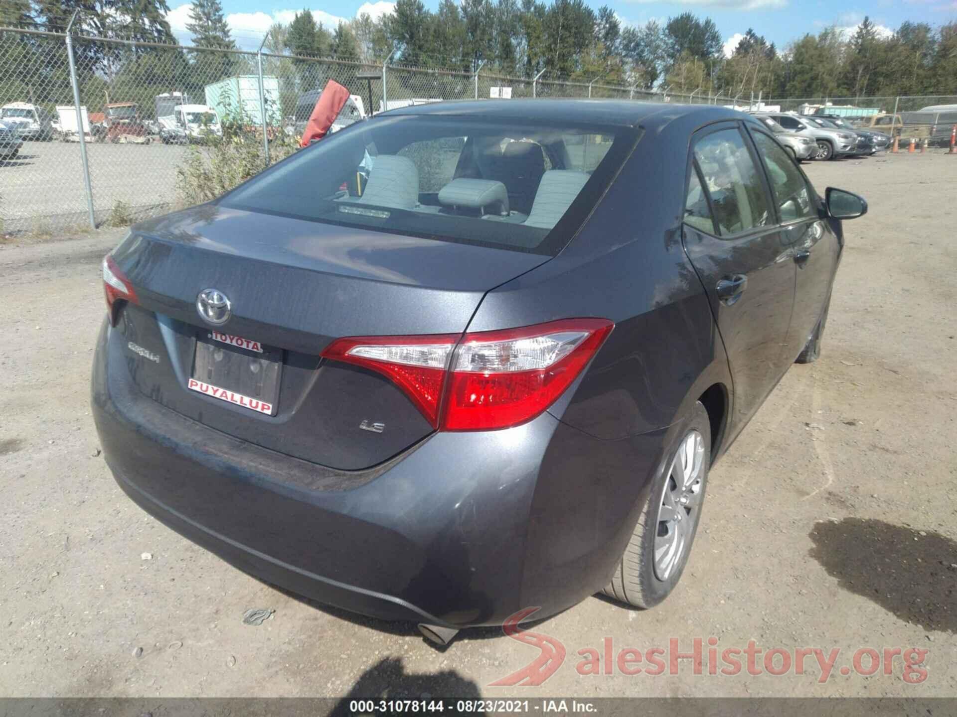 2T1BURHE2GC605784 2016 TOYOTA COROLLA