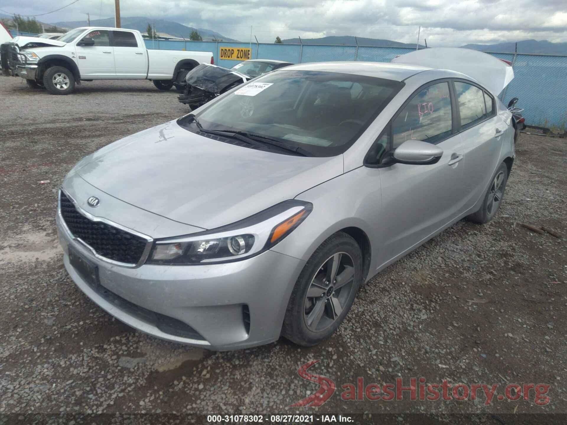 3KPFL4A78JE167297 2018 KIA FORTE