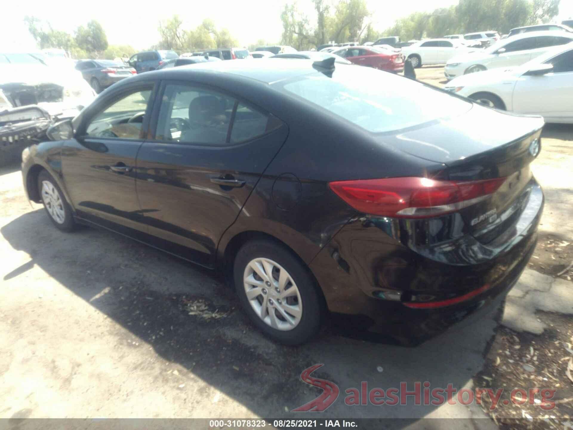 5NPD74LF3HH153488 2017 HYUNDAI ELANTRA