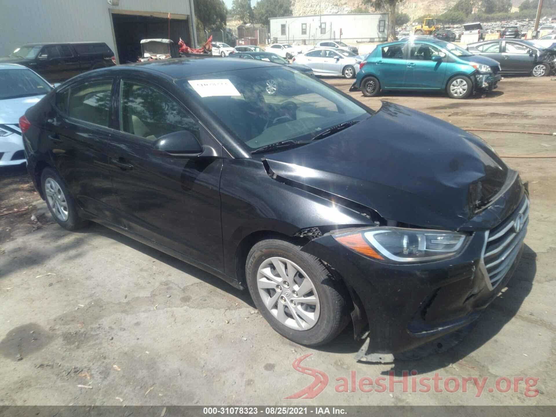 5NPD74LF3HH153488 2017 HYUNDAI ELANTRA