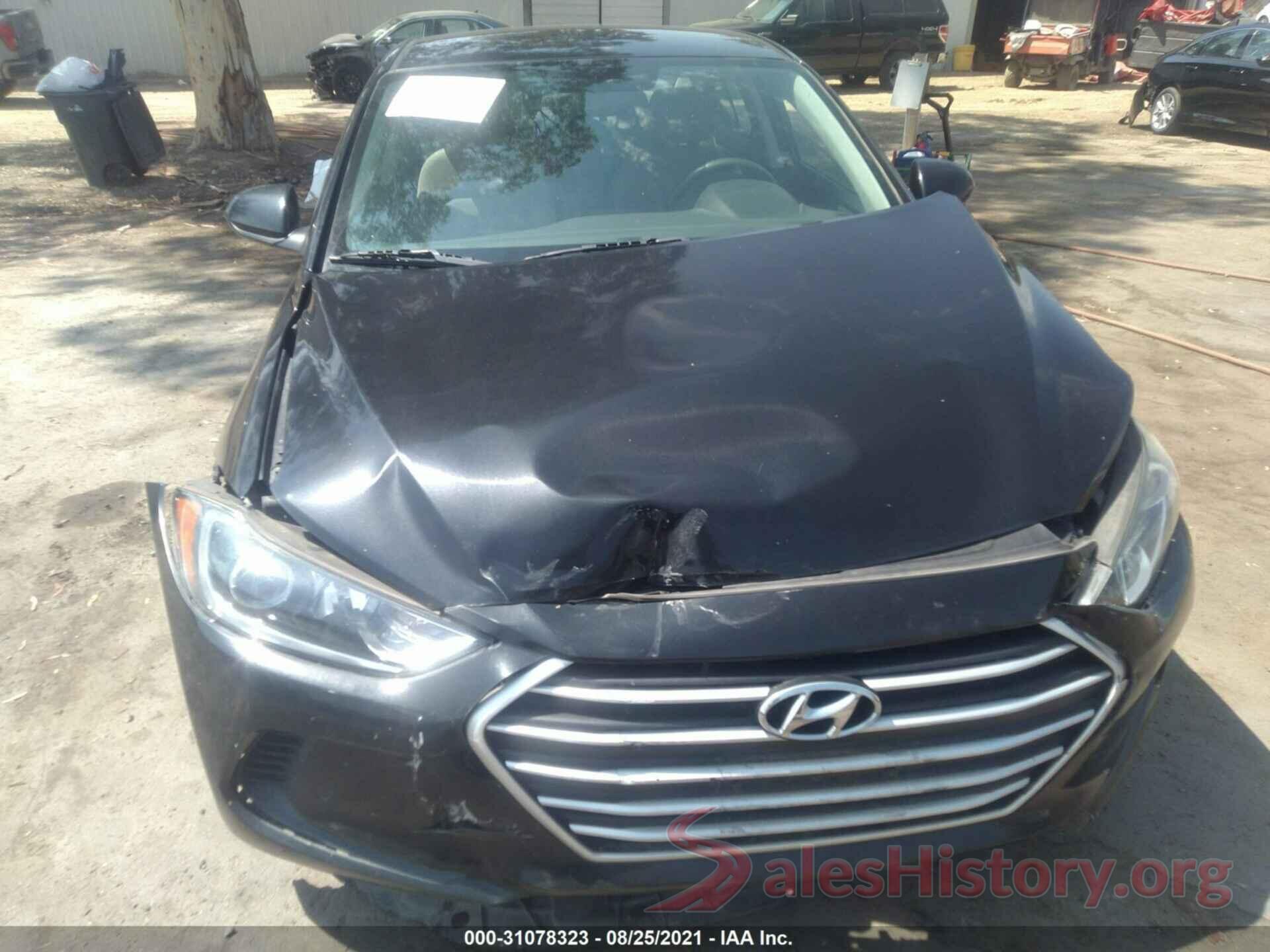 5NPD74LF3HH153488 2017 HYUNDAI ELANTRA