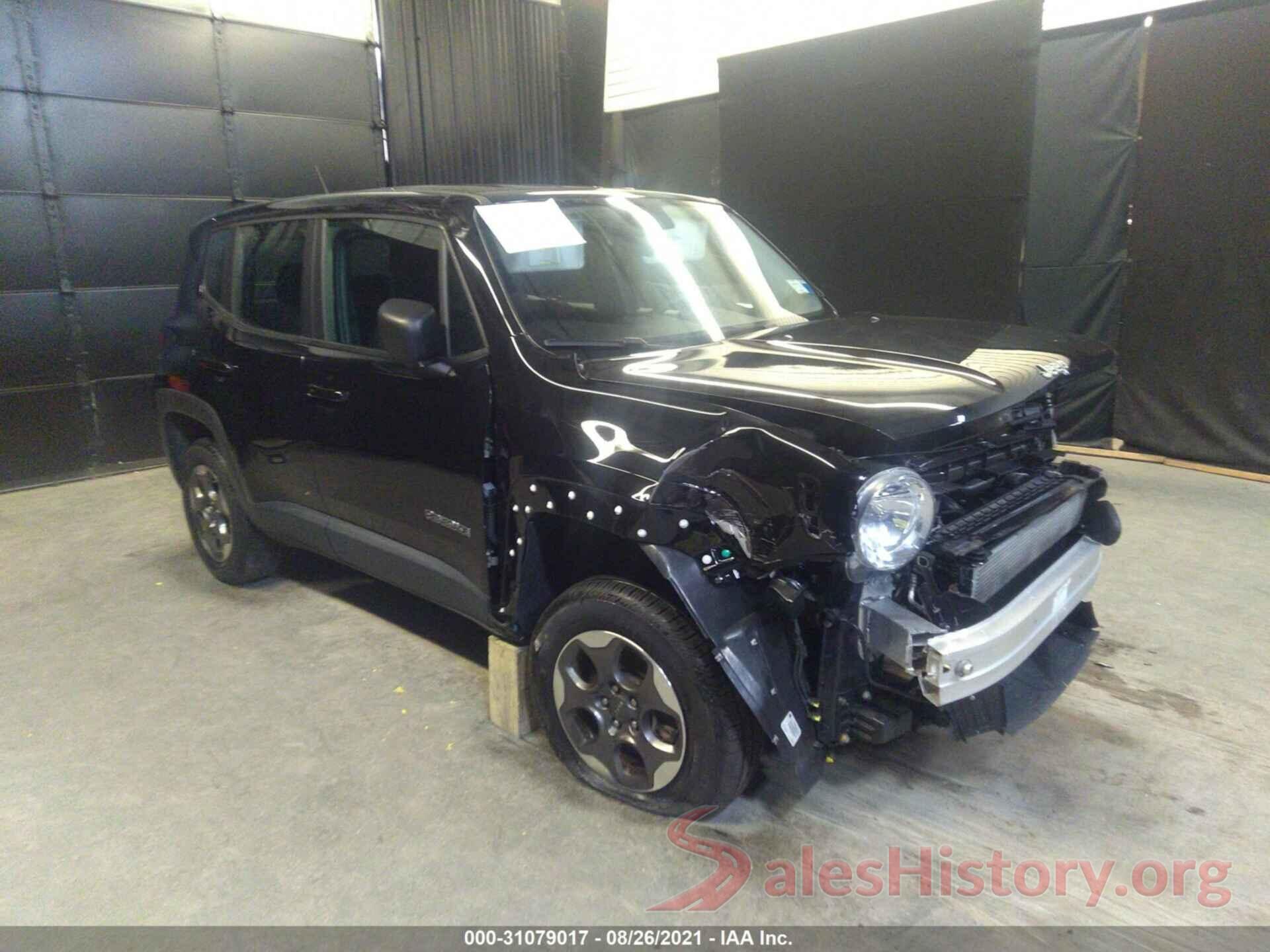 ZACCJBAT3GPD77361 2016 JEEP RENEGADE