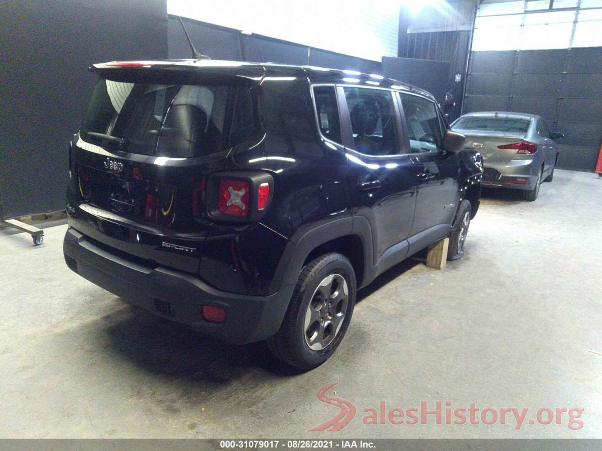 ZACCJBAT3GPD77361 2016 JEEP RENEGADE