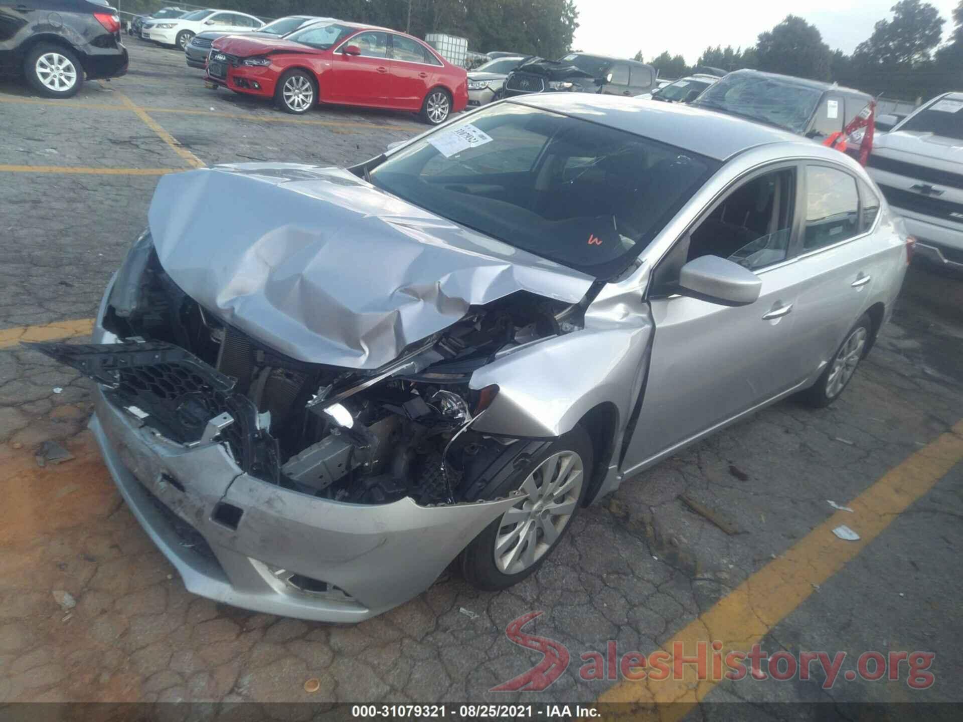 3N1AB7AP3KY447887 2019 NISSAN SENTRA