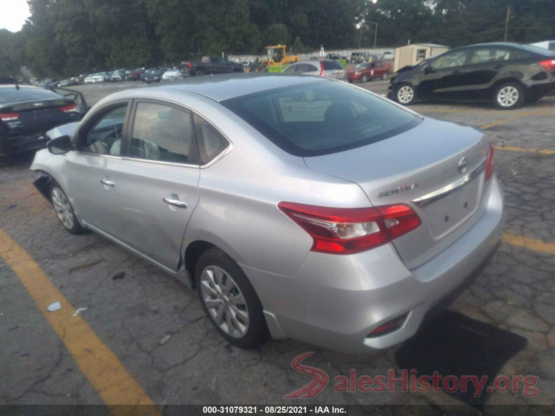 3N1AB7AP3KY447887 2019 NISSAN SENTRA