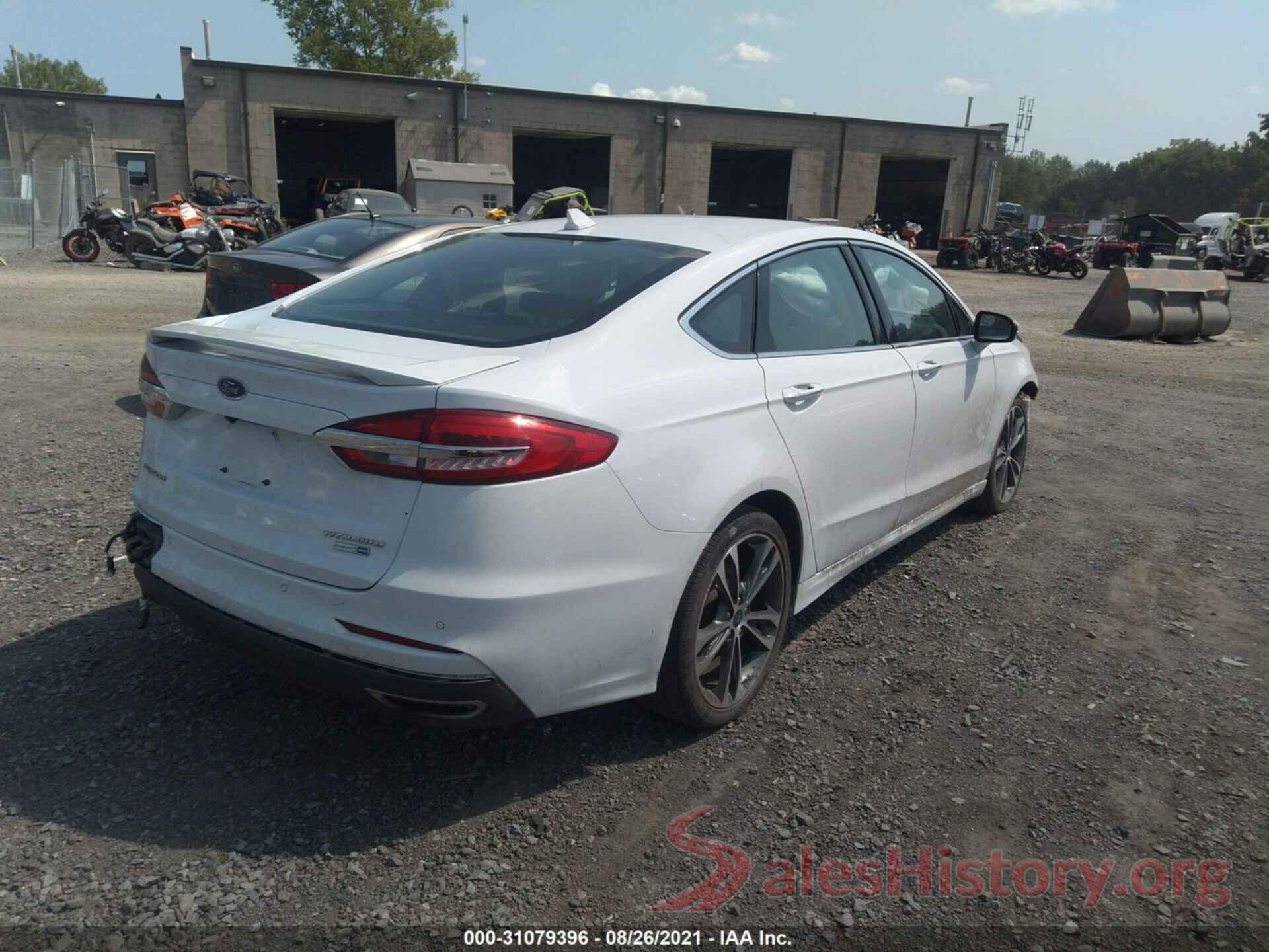 3FA6P0D99KR123884 2019 FORD FUSION