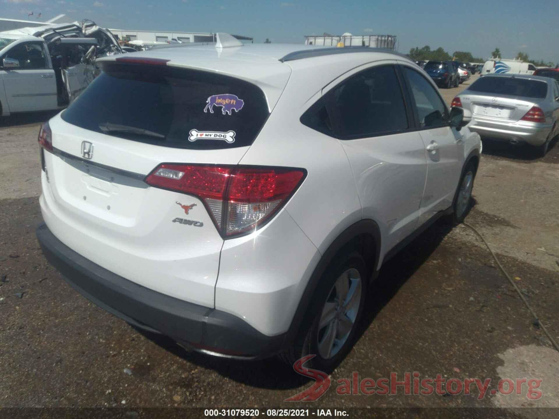 3CZRU6H56KM721769 2019 HONDA HR-V