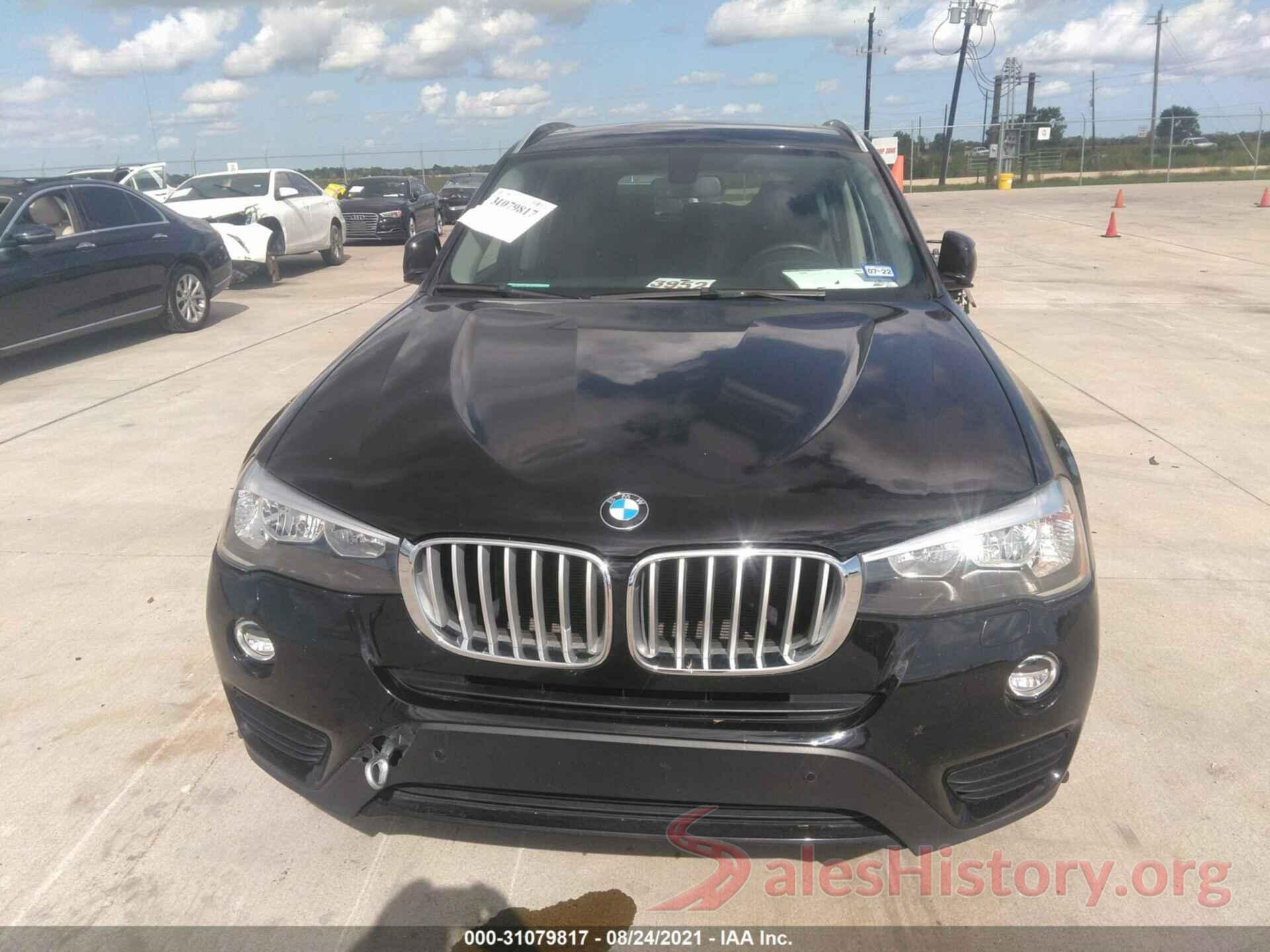 5UXWZ7C55H0T44031 2017 BMW X3