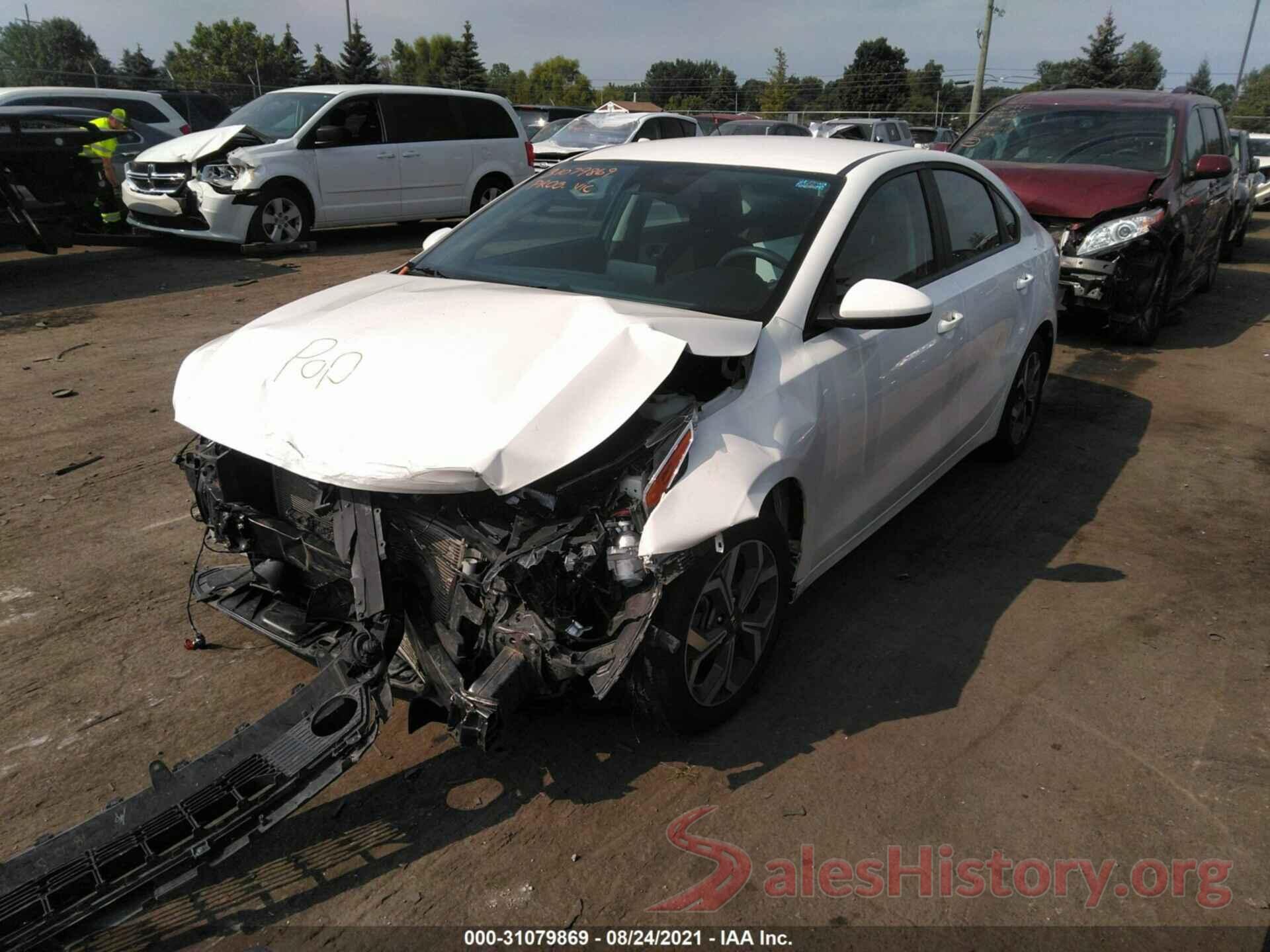 3KPF24ADXKE076414 2019 KIA FORTE