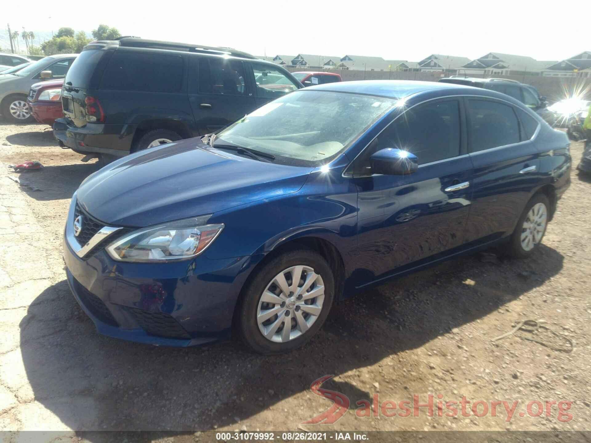 3N1AB7AP8HY267135 2017 NISSAN SENTRA