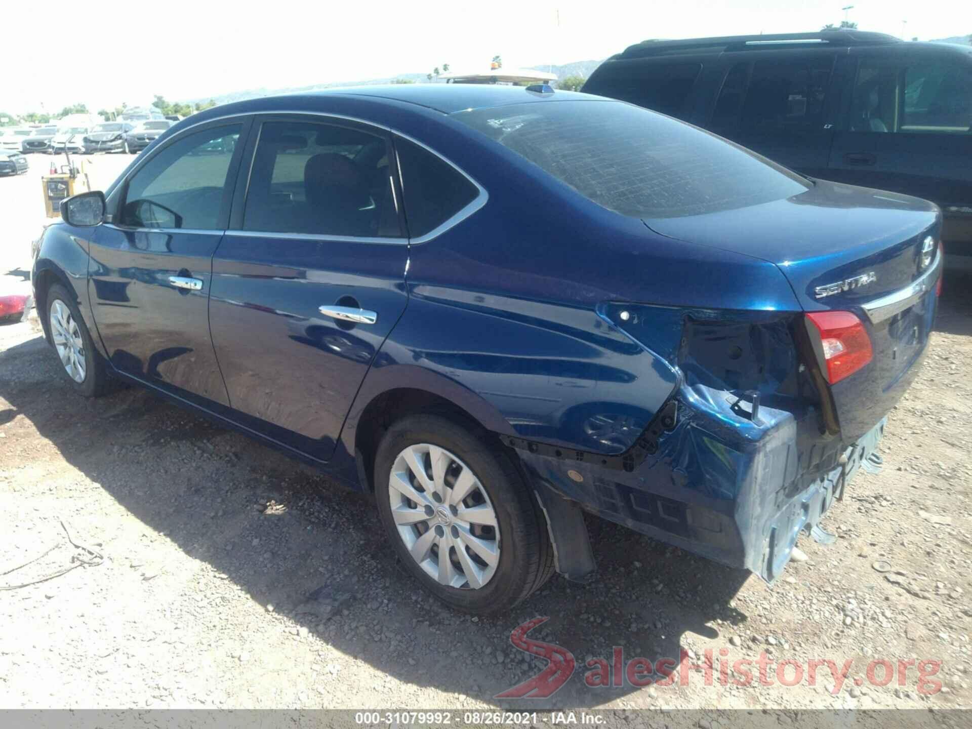 3N1AB7AP8HY267135 2017 NISSAN SENTRA