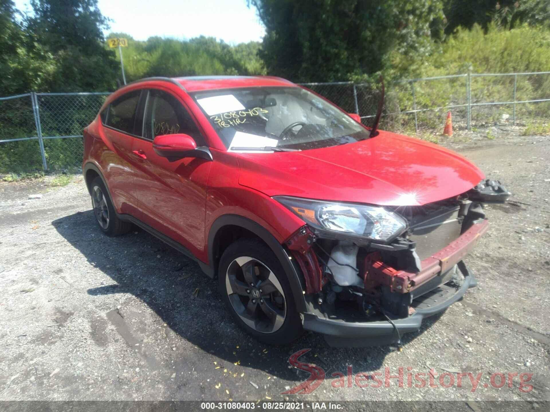 3CZRU6H71JM724367 2018 HONDA HR-V