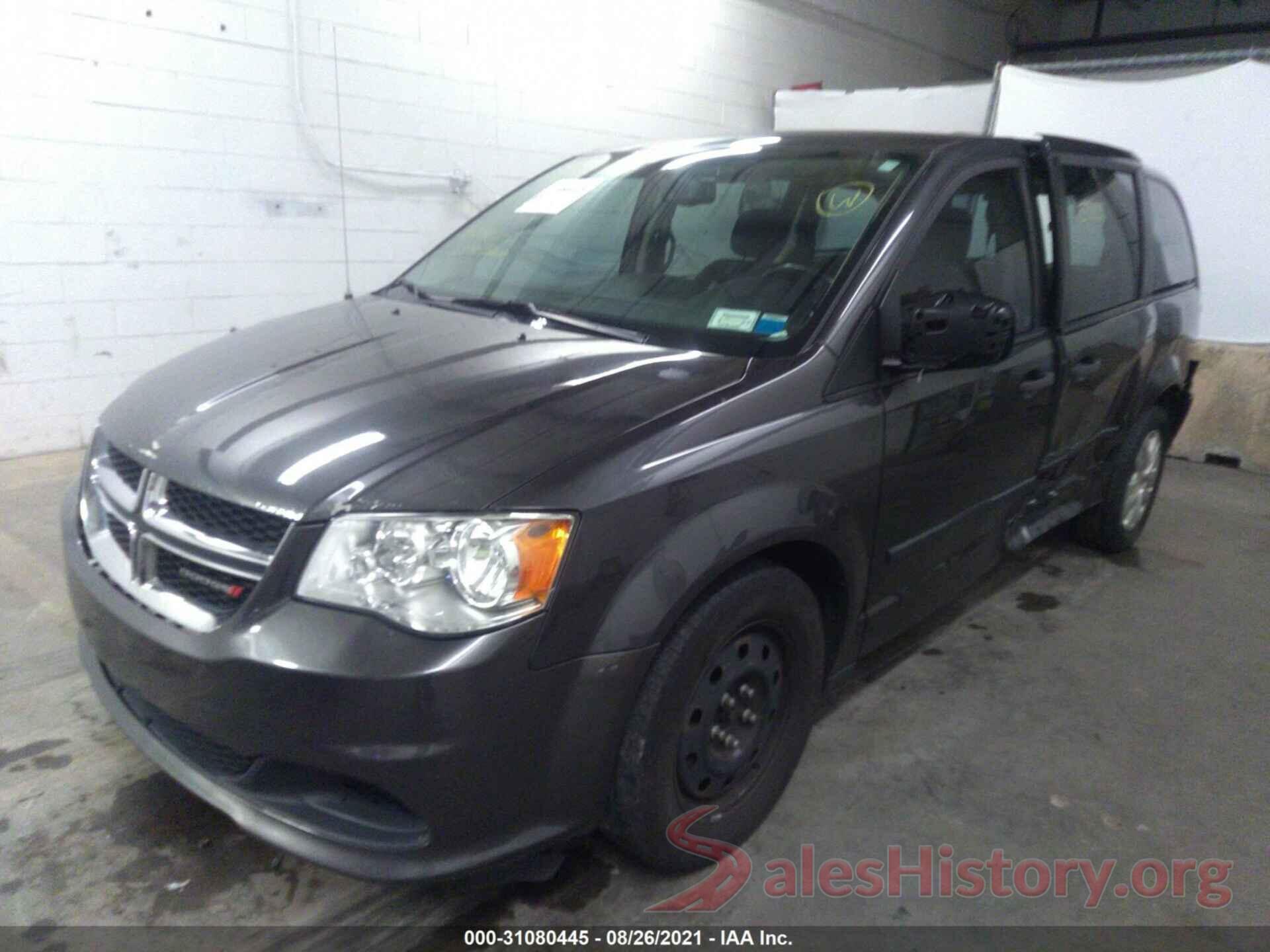 2C4RDGBGXGR154844 2016 DODGE GRAND CARAVAN