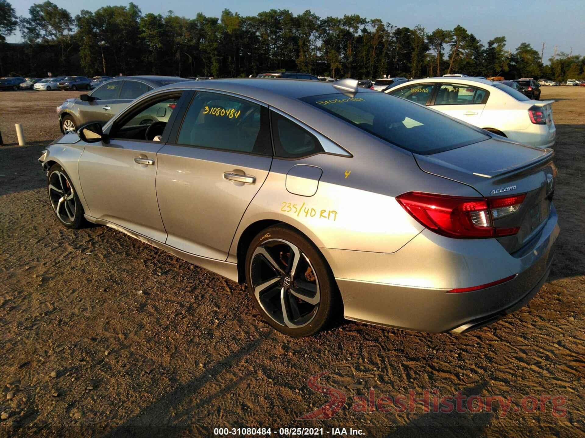 1HGCV1F39KA037424 2019 HONDA ACCORD SEDAN