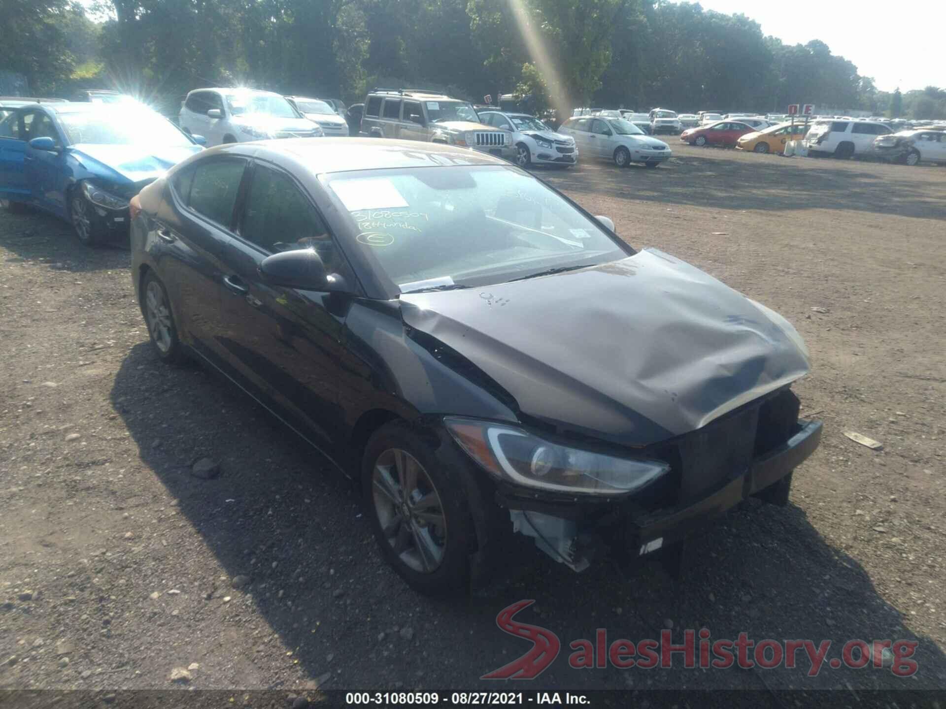 5NPD84LF8JH387449 2018 HYUNDAI ELANTRA