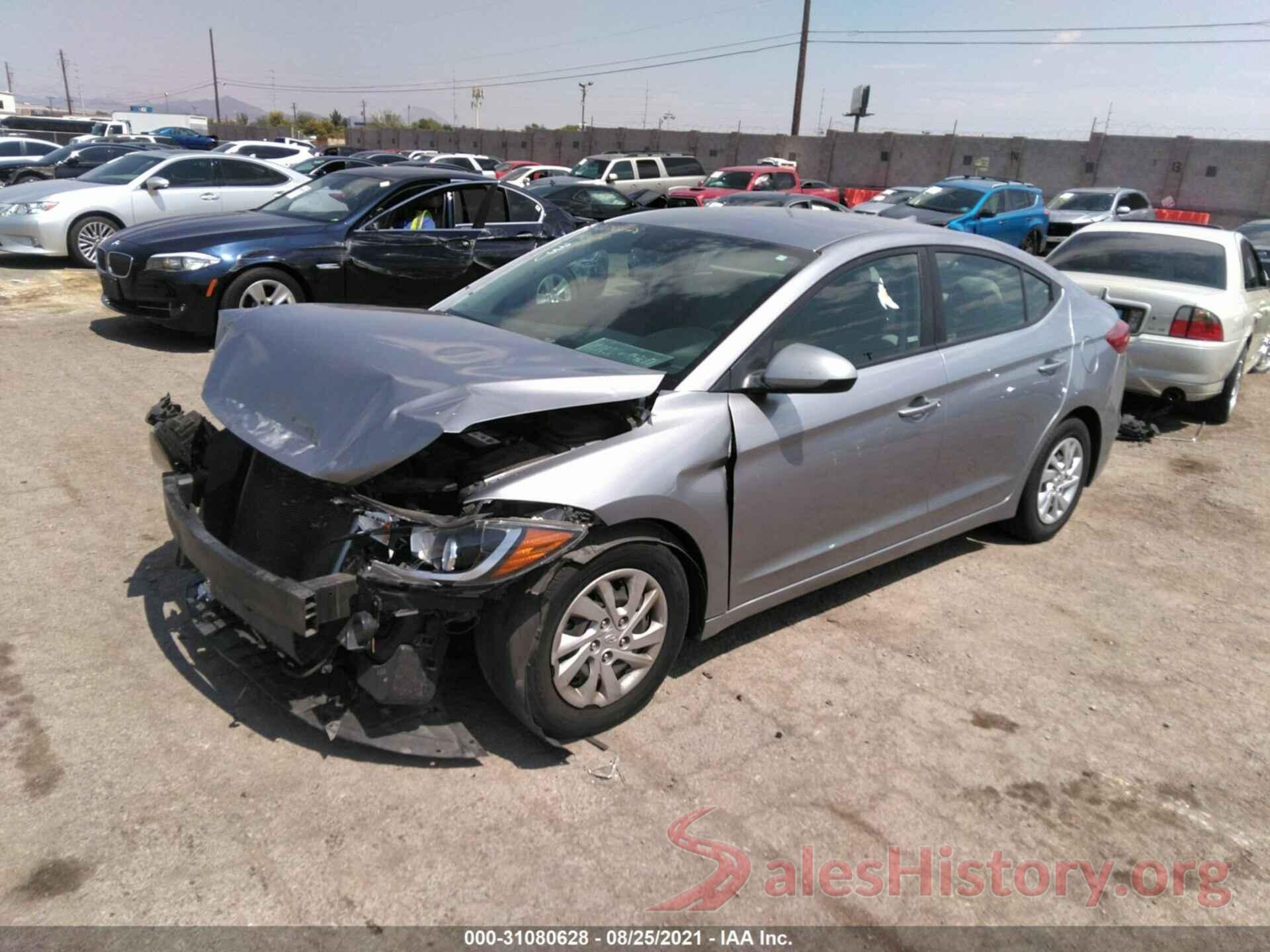 5NPD74LF1HH092688 2017 HYUNDAI ELANTRA