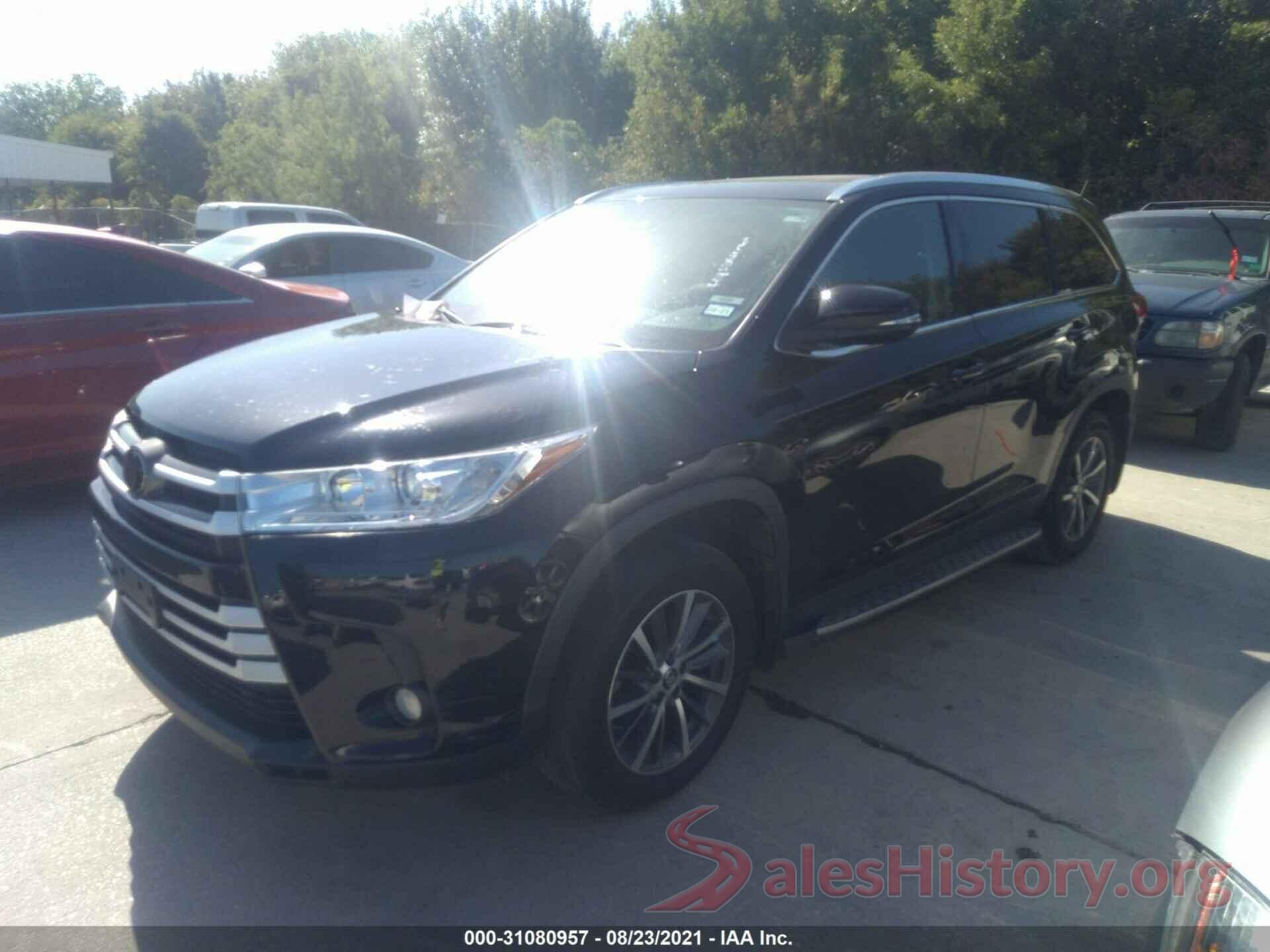 5TDKZRFH0KS560763 2019 TOYOTA HIGHLANDER