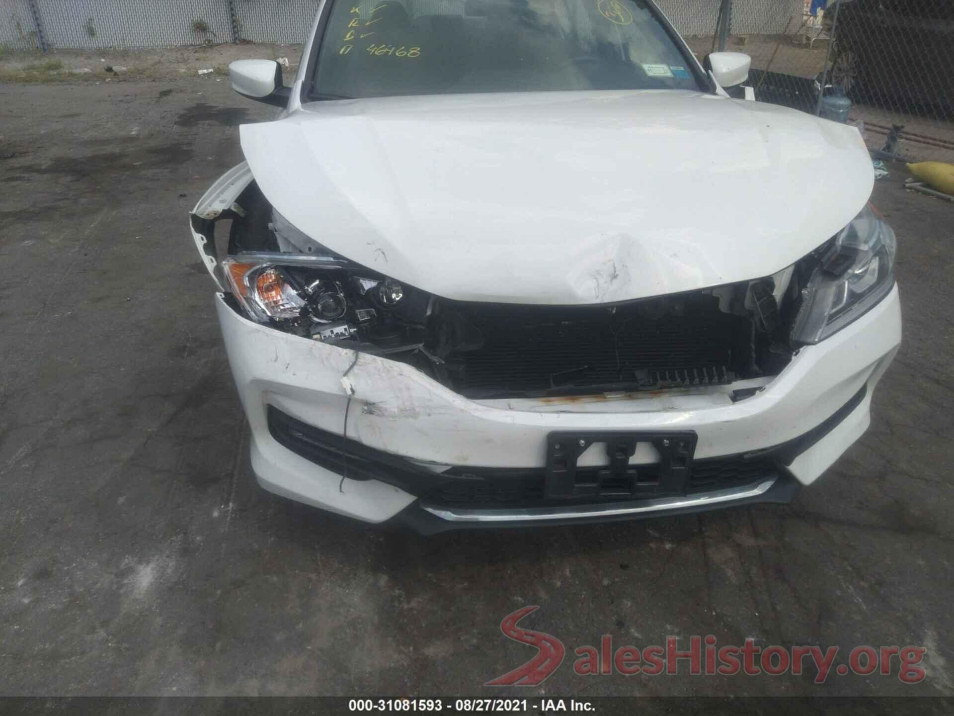 1HGCR2F14HA300212 2017 HONDA ACCORD SEDAN