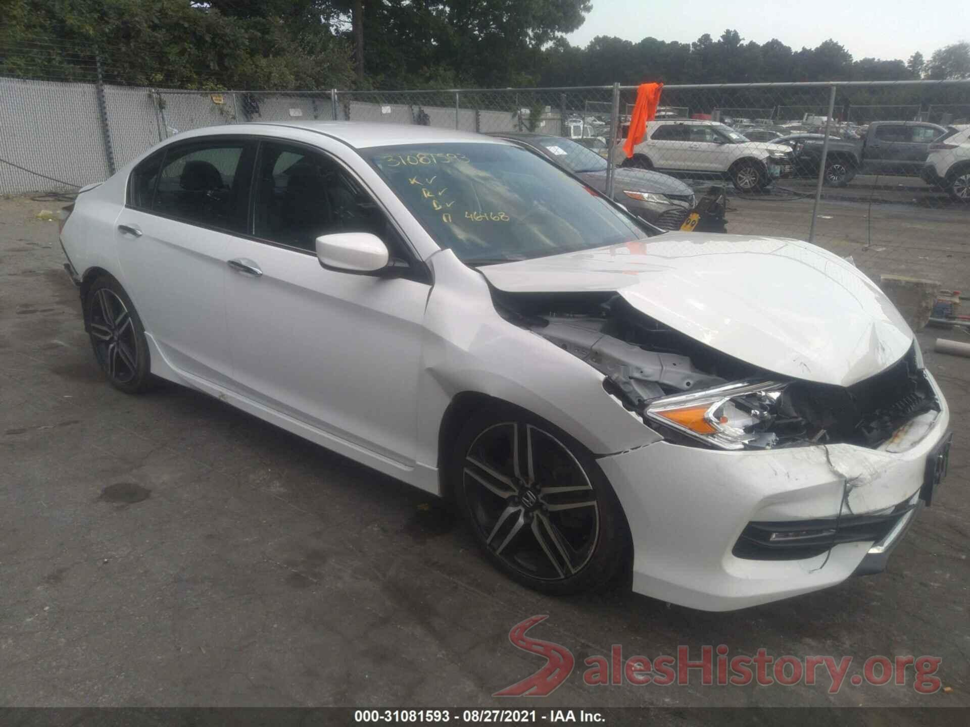 1HGCR2F14HA300212 2017 HONDA ACCORD SEDAN