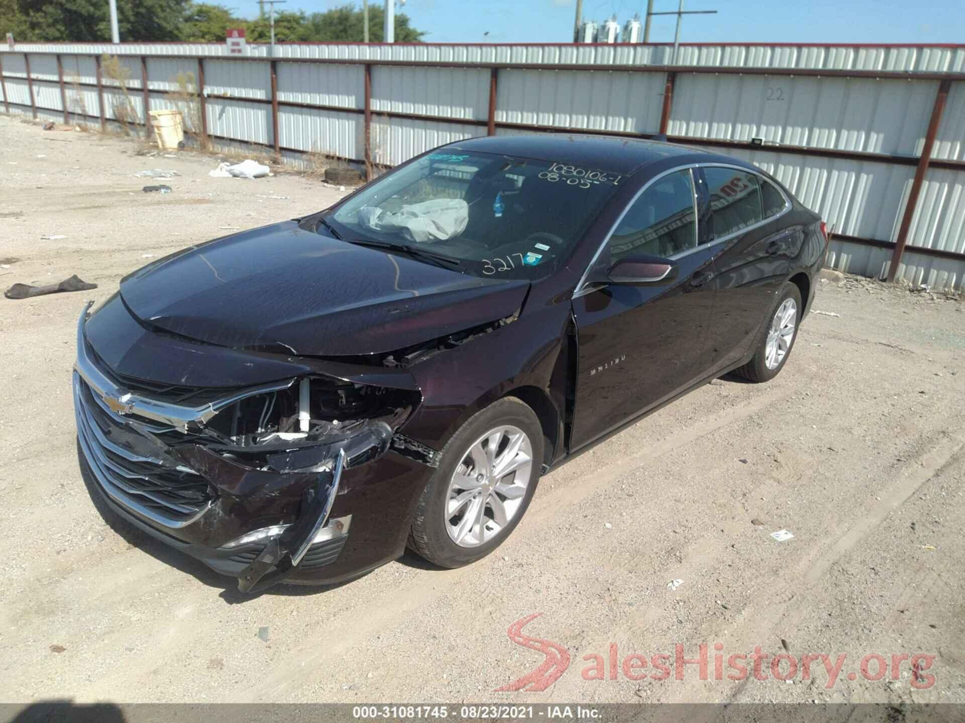 1G1ZD5ST0LF073217 2020 CHEVROLET MALIBU