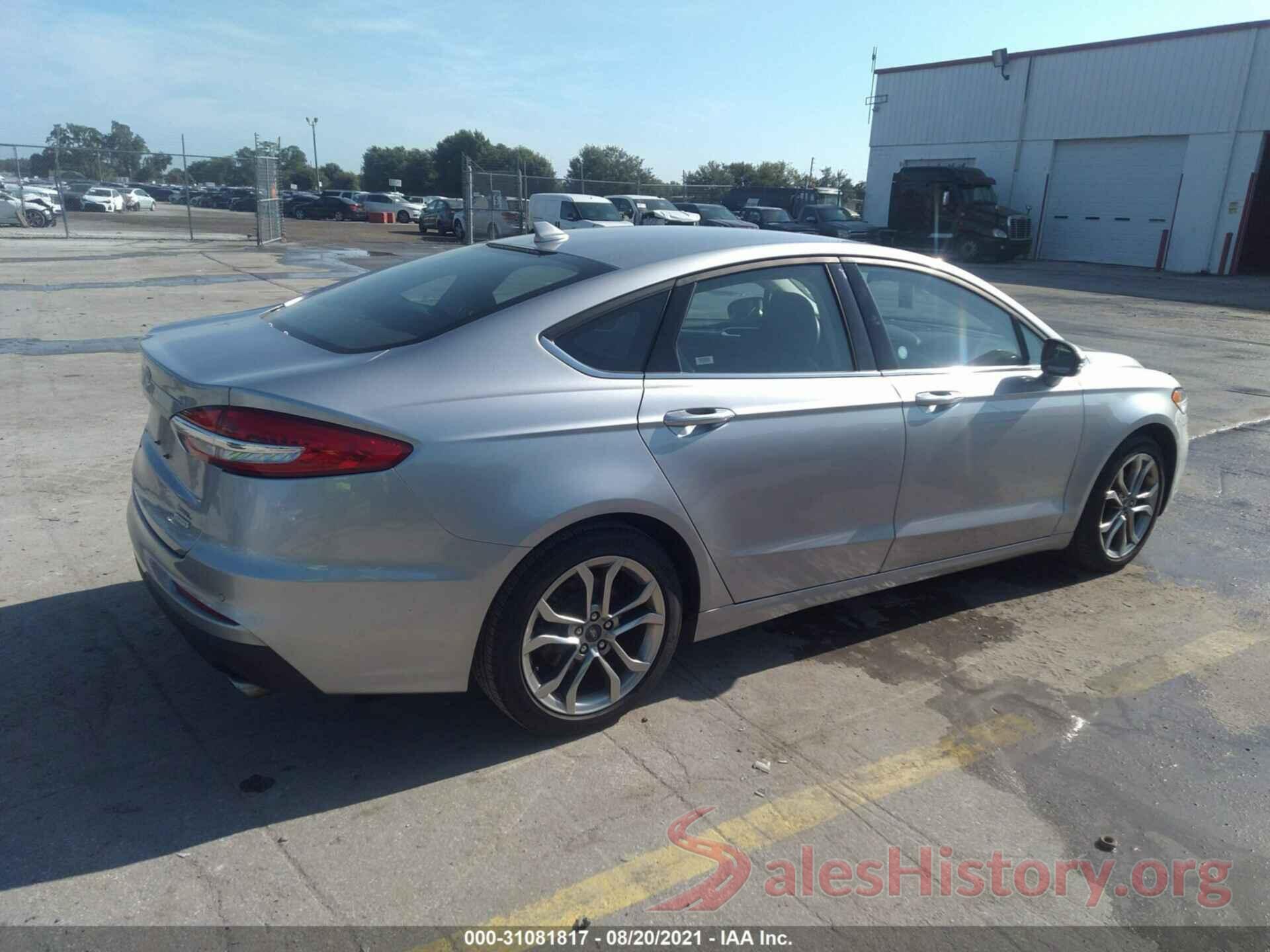 3FA6P0CD4LR205626 2020 FORD FUSION