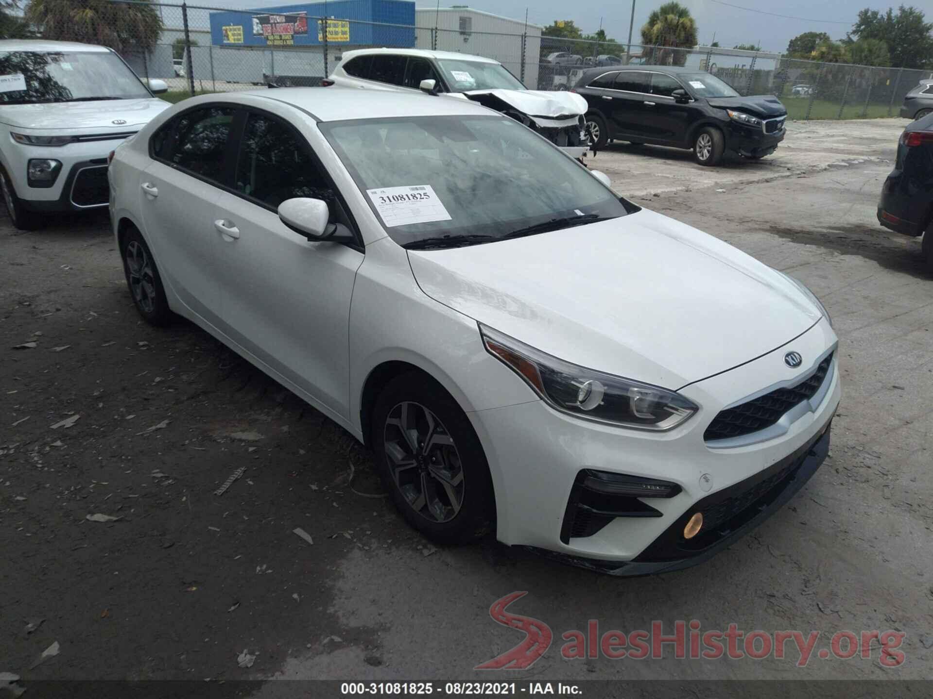 3KPF24AD9LE148401 2020 KIA FORTE